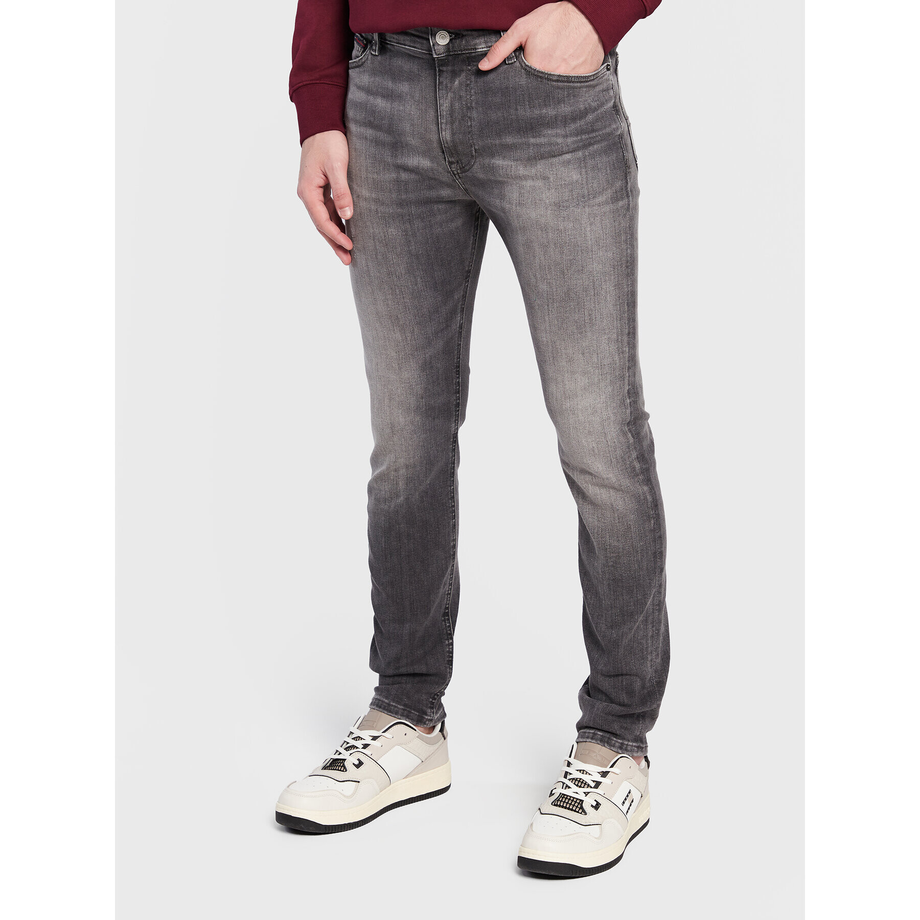 Tommy Jeans Farmer Simon DM0DM15598 Szürke Skinny Fit - Pepit.hu