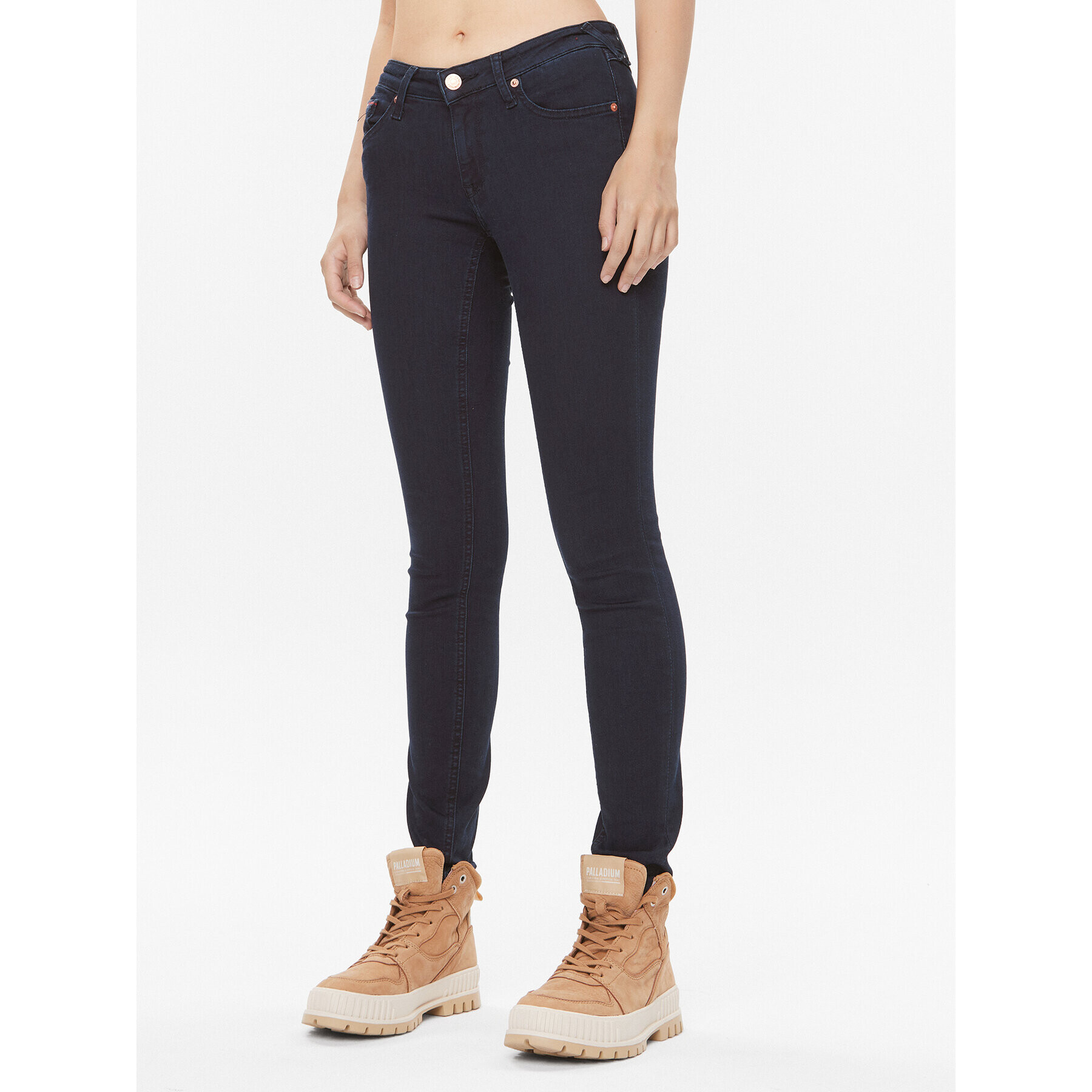 Tommy Jeans Farmer Sophie DW0DW09210 Sötétkék Skinny Fit - Pepit.hu