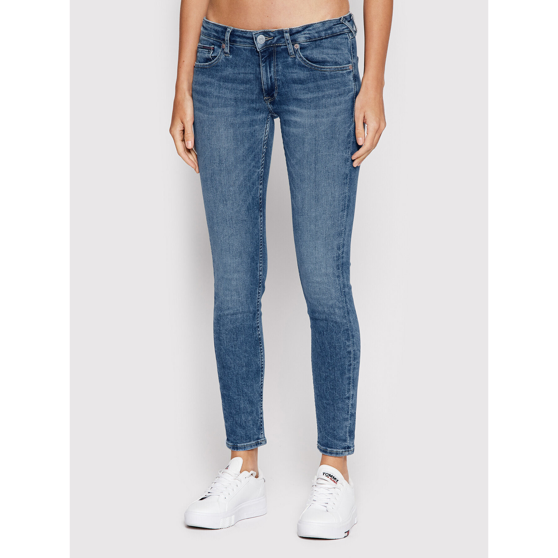 Tommy Jeans Farmer Sophie DW0DW11598 Sötétkék Skinny Fit - Pepit.hu