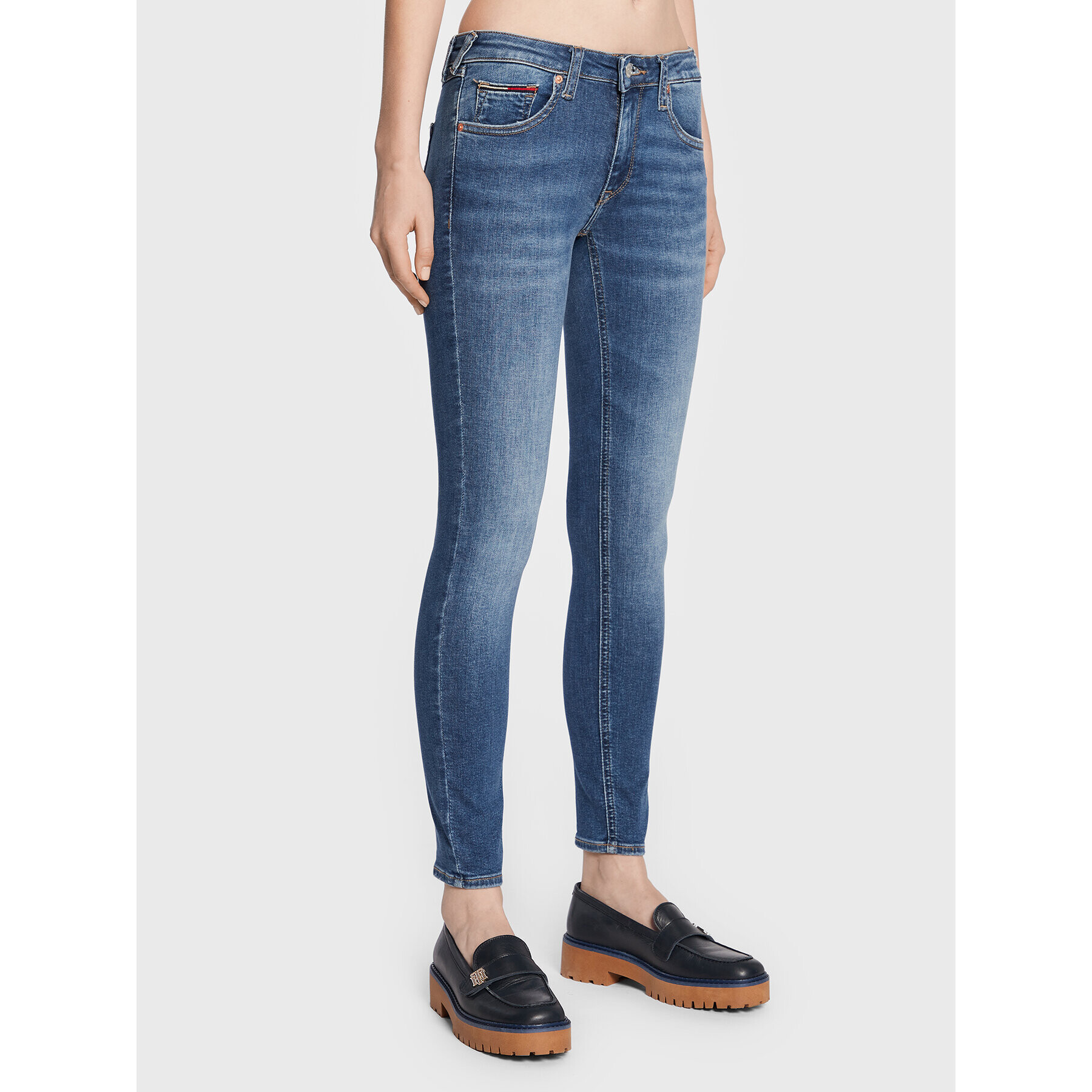 Tommy Jeans Farmer Sophie DW0DW14094 Kék Skinny Fit - Pepit.hu