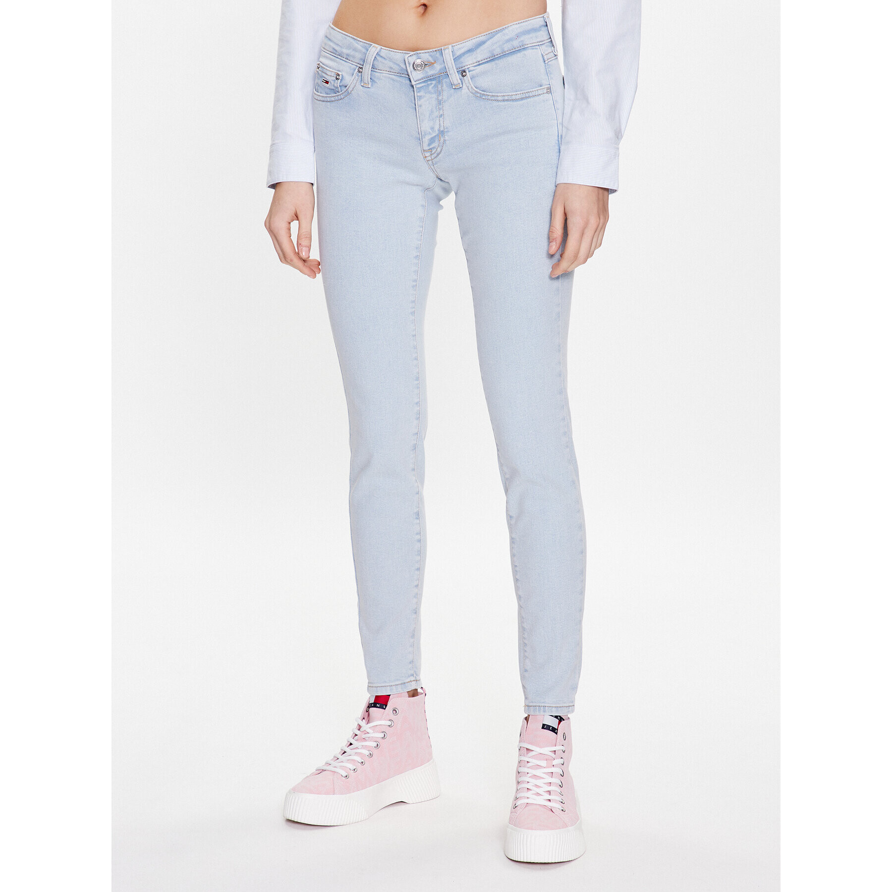 Tommy Jeans Farmer Sophie DW0DW15500 Kék Skinny Fit - Pepit.hu