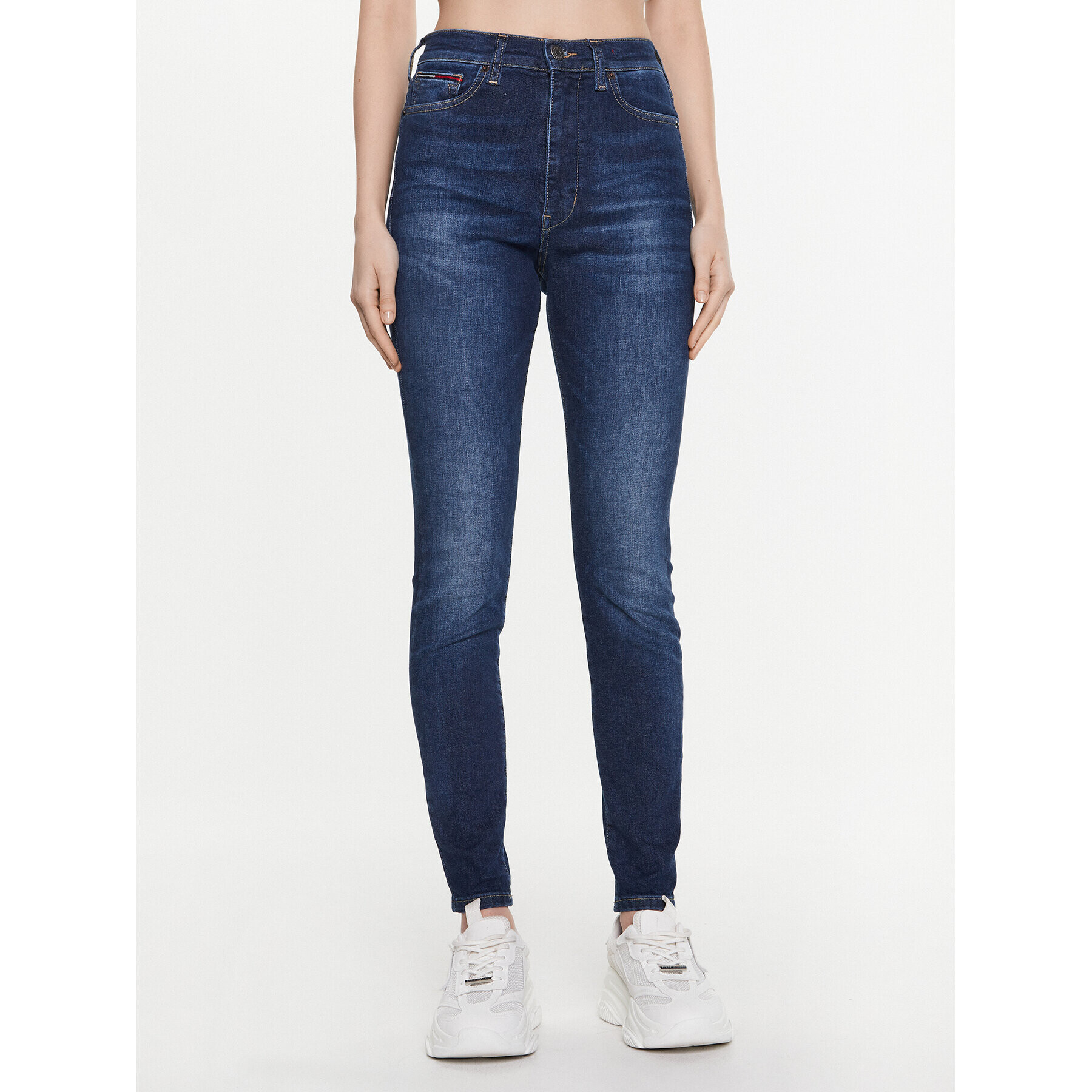 Tommy Jeans Farmer Sylvia DW0DW15488 Sötétkék Skinny Fit - Pepit.hu