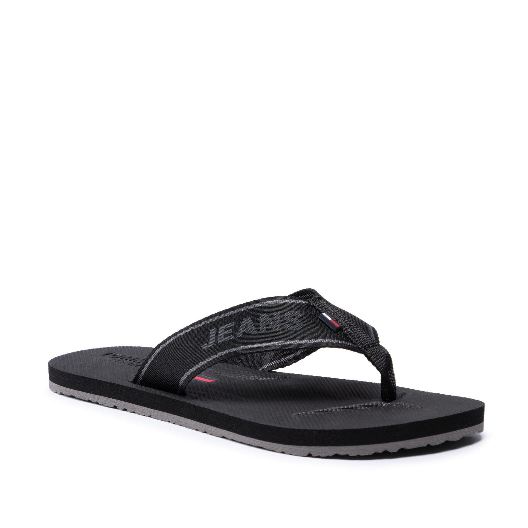 Tommy Jeans Flip-flops Comfort Footbed Beach Sandal EM0EM00693 Fekete - Pepit.hu