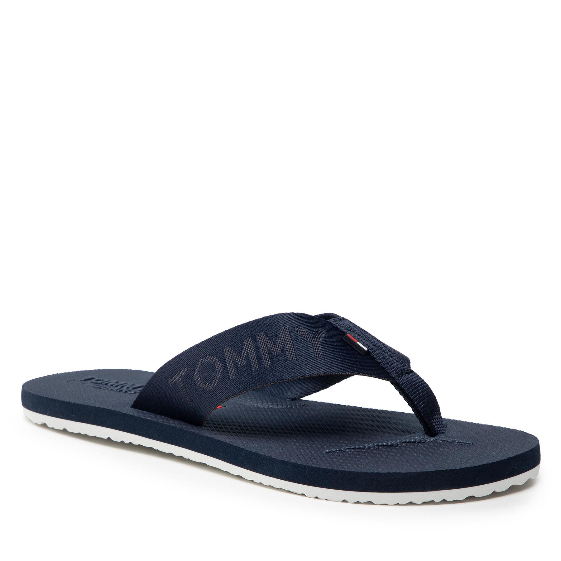 Tommy Jeans Flip-flops Comfort Footbed Beach Sandal EM0EM01001 Sötétkék - Pepit.hu