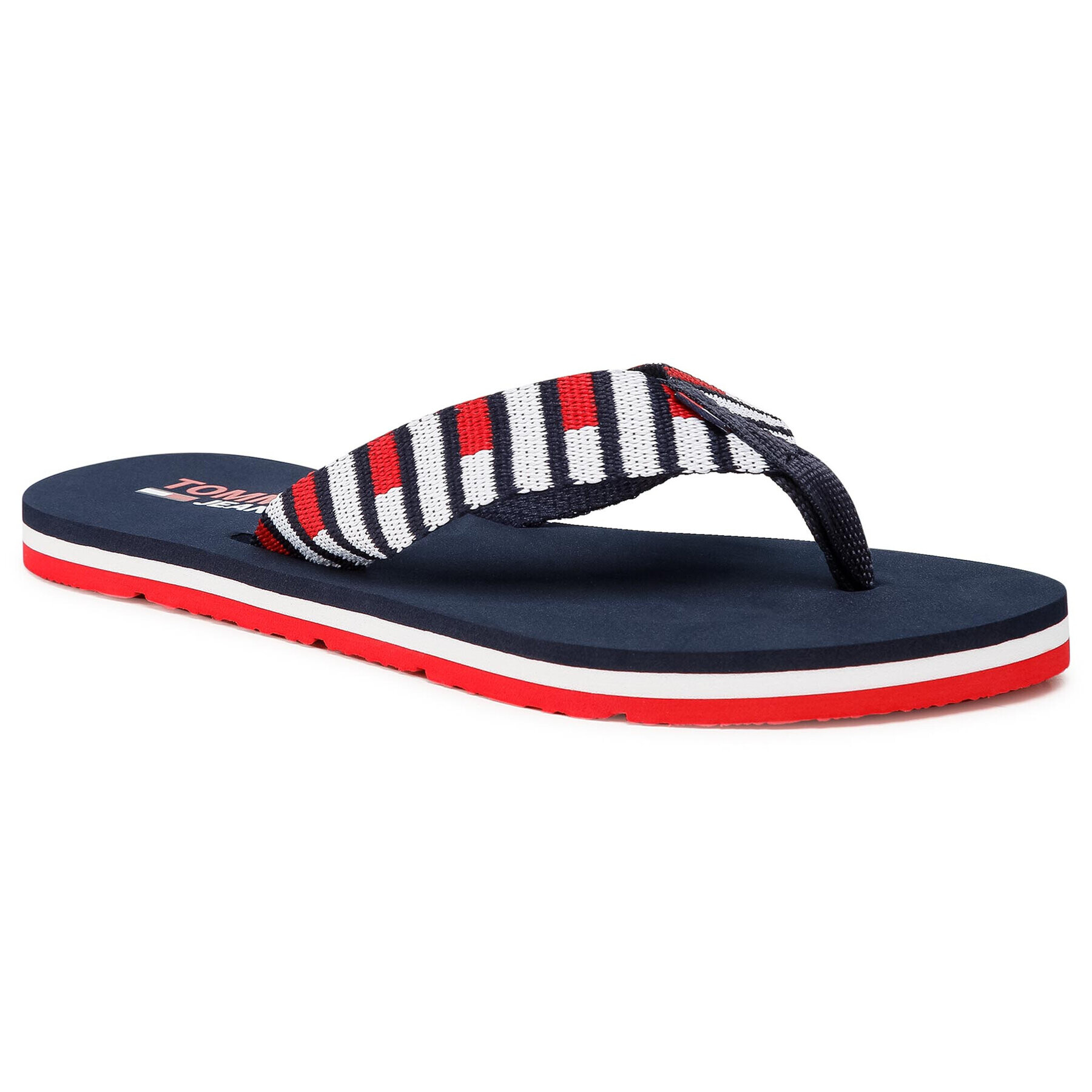 Tommy Jeans Flip-flops Flag Webbing beach Sandal EN0EN01295 Sötétkék - Pepit.hu