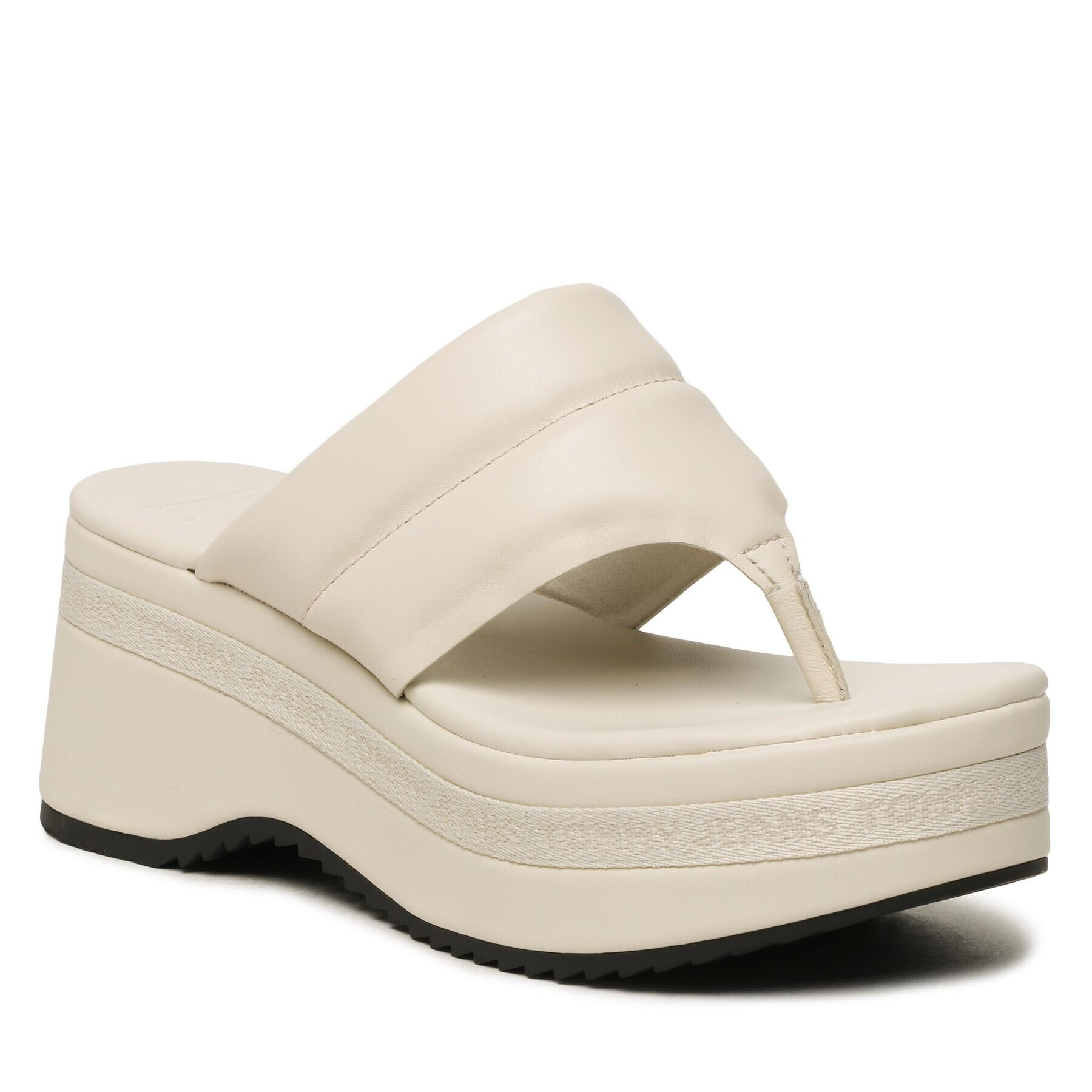 Tommy Jeans Flip-flops Sandal Padded EN0EN02075 Bézs - Pepit.hu