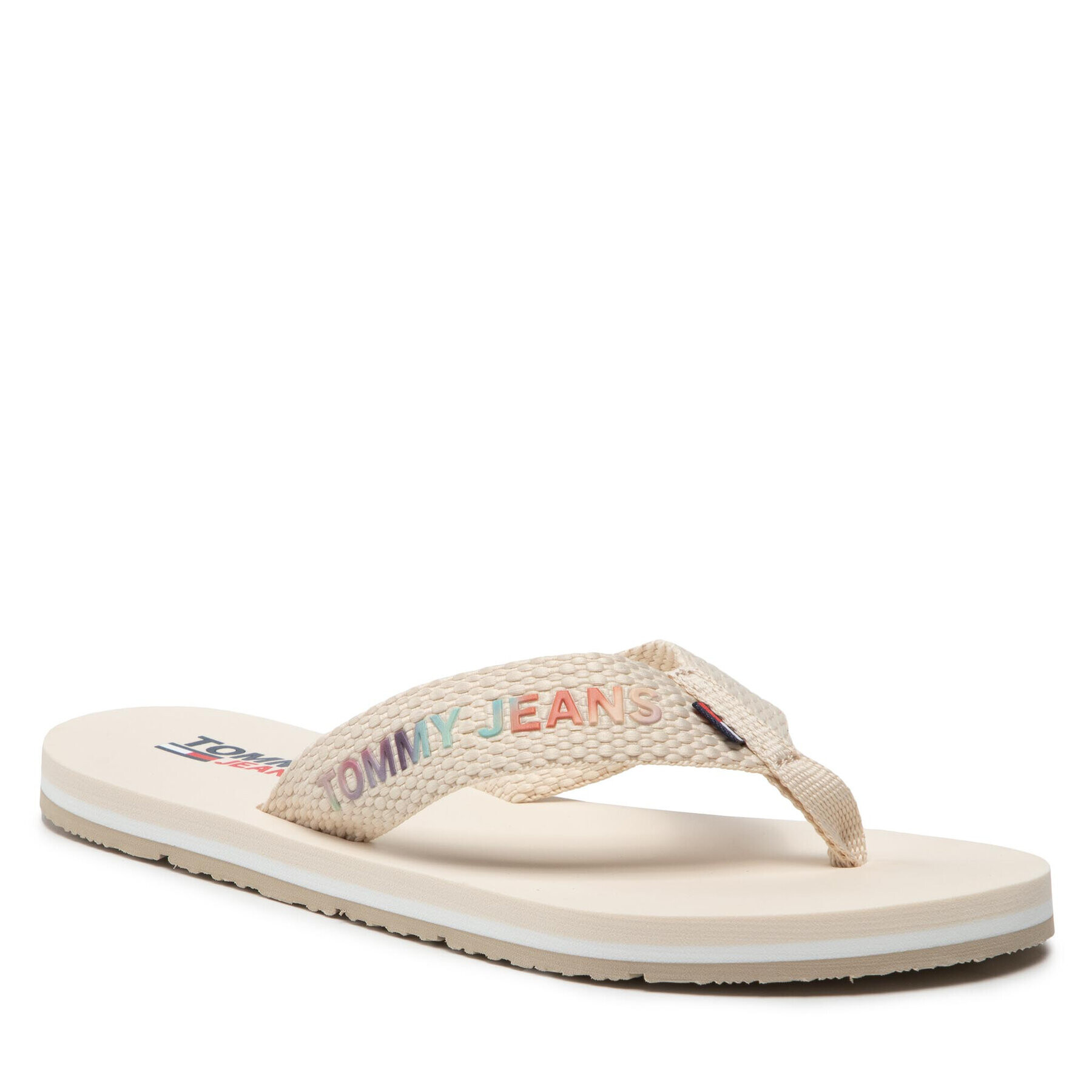 Tommy Jeans Flip-flops Tie Dye Beach Sandal EN0EN01835 Bézs - Pepit.hu