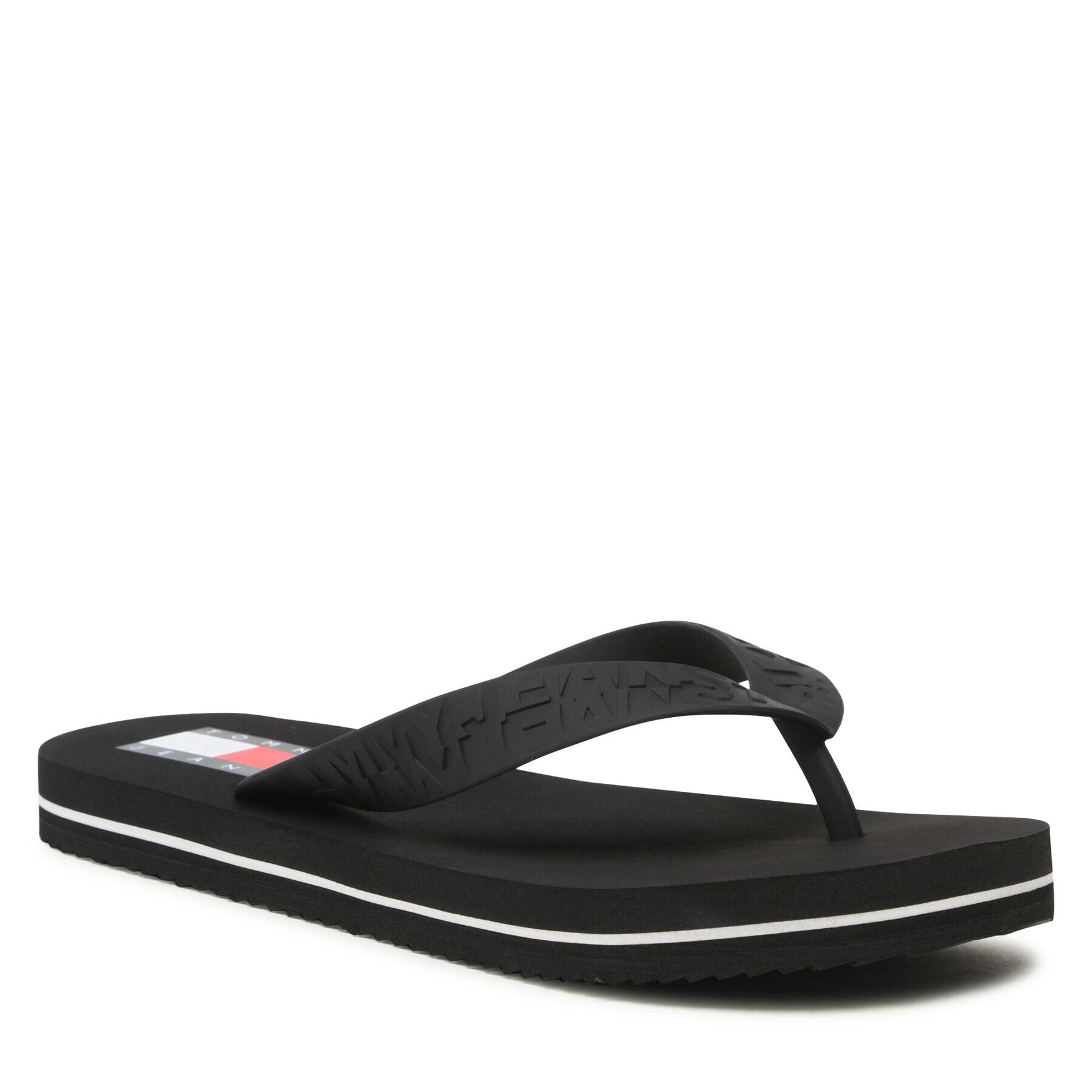 Tommy Jeans Flip-flops Tjw Flag Eva Beach Sandal EN0EN02194 Fekete - Pepit.hu