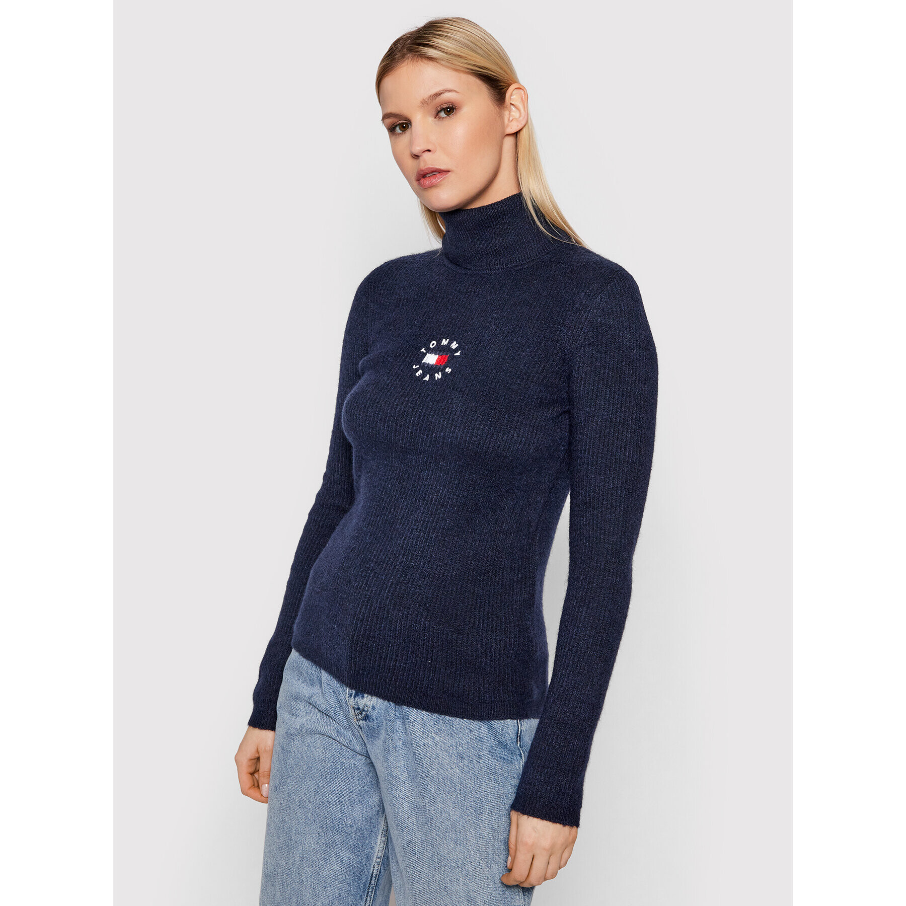 Tommy Jeans Garbó Tiny Tommy DW0DW10994 Sötétkék Regular Fit - Pepit.hu