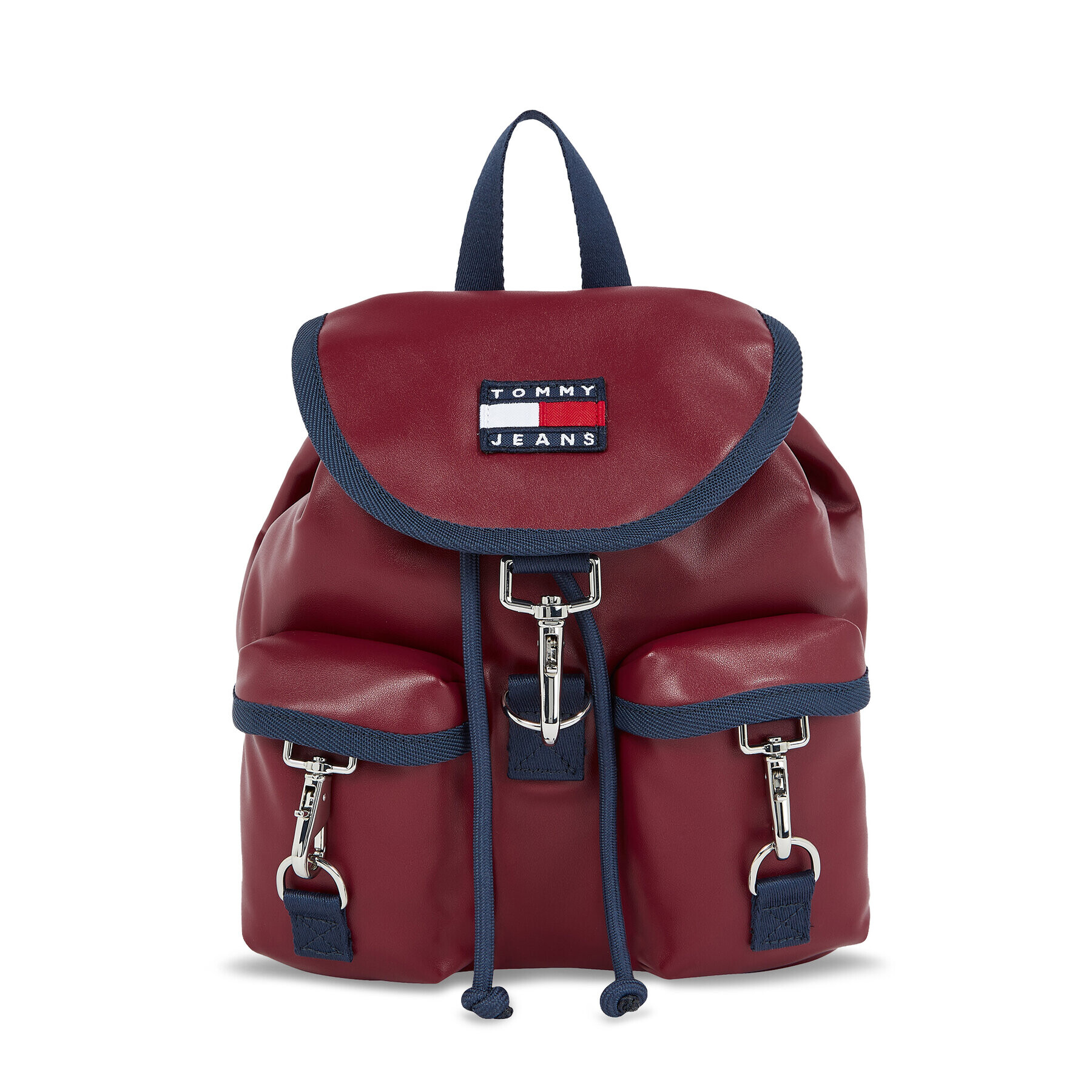 Tommy Jeans Hátizsák Tjw Heritage Flap Backpack AW0AW15435 Kék - Pepit.hu