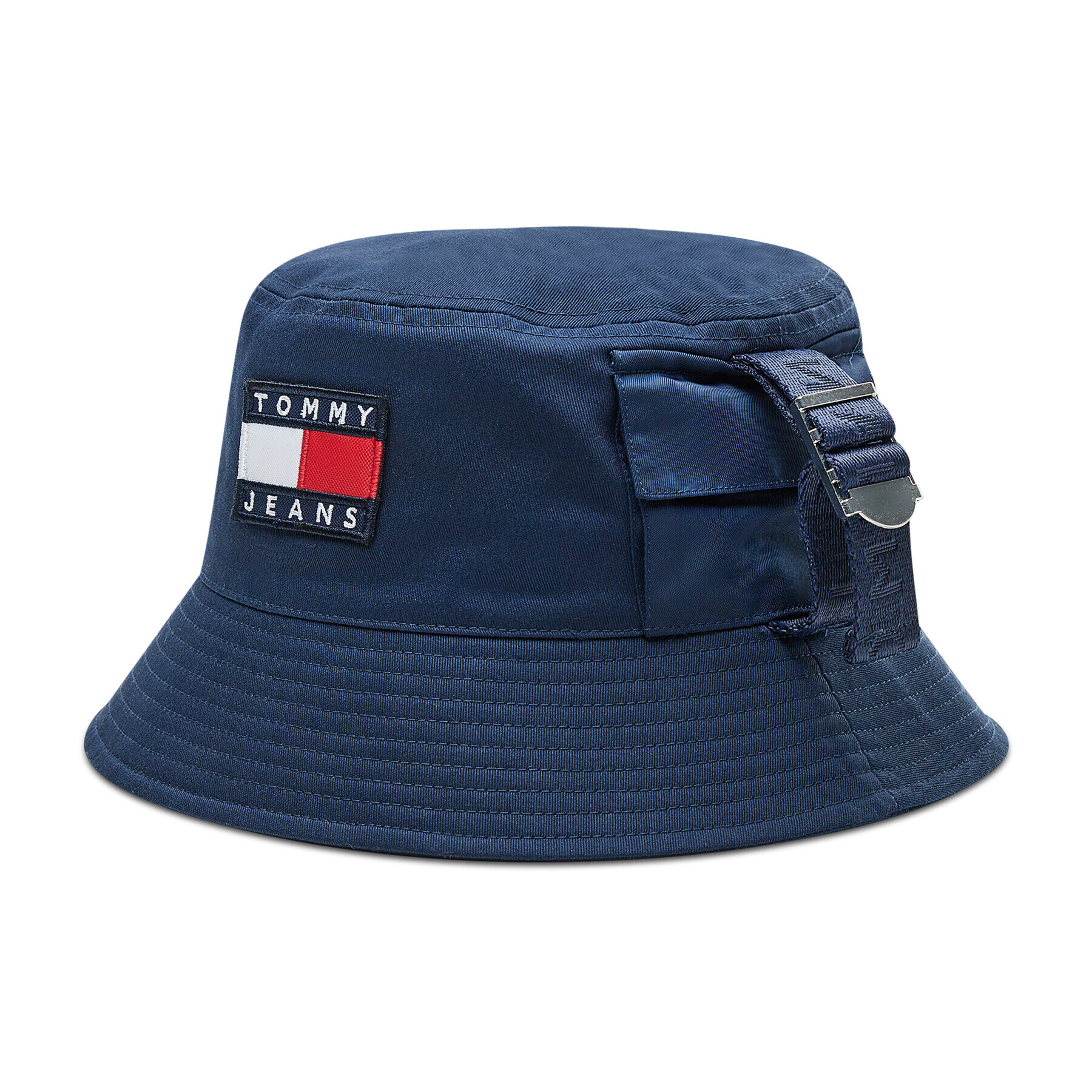 Tommy Jeans Kalap Heritage Summer Bucket AW0AW11670 Sötétkék - Pepit.hu