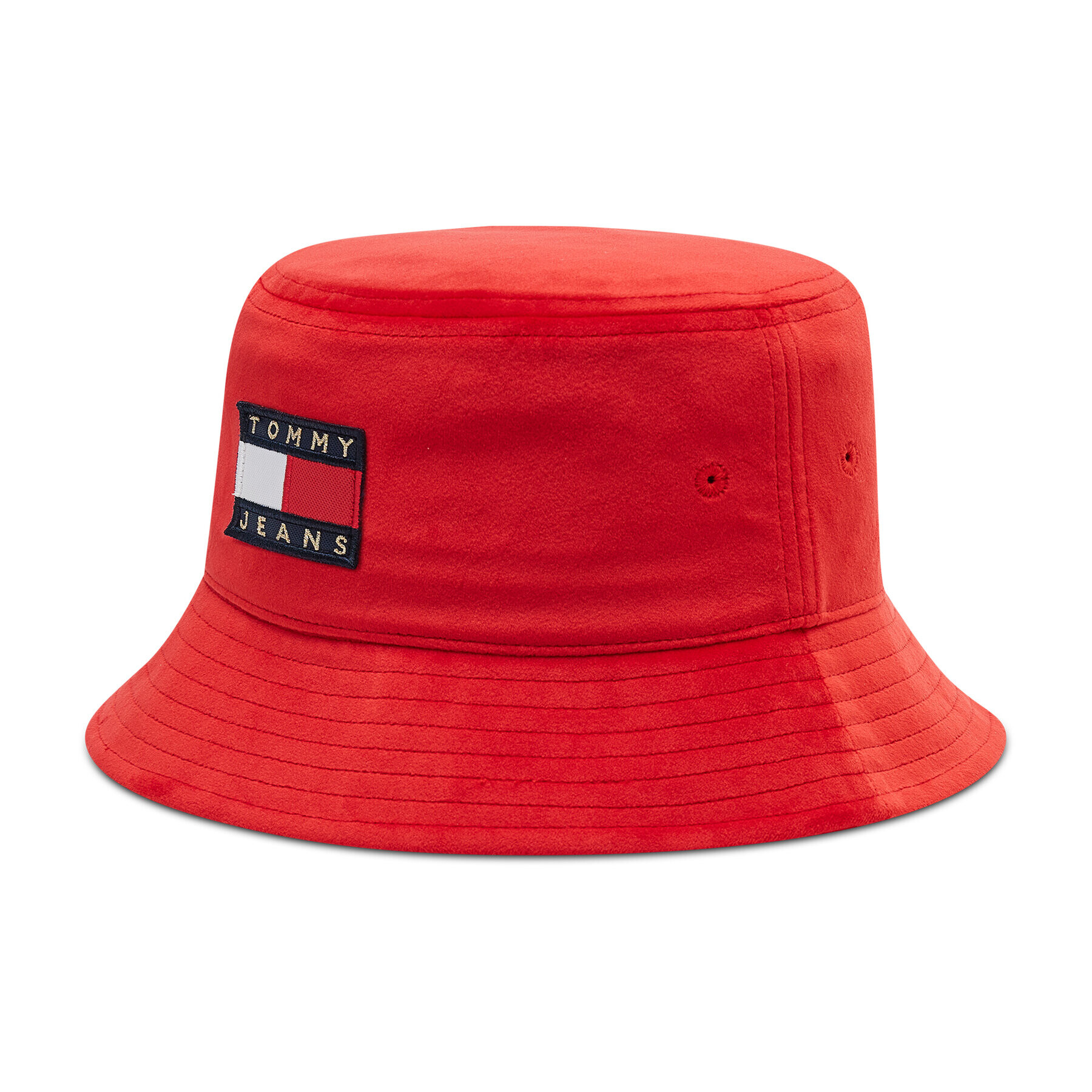 Tommy Jeans Kalap Tjw Heritage Velvet Bucket AW0AW11096 Piros - Pepit.hu