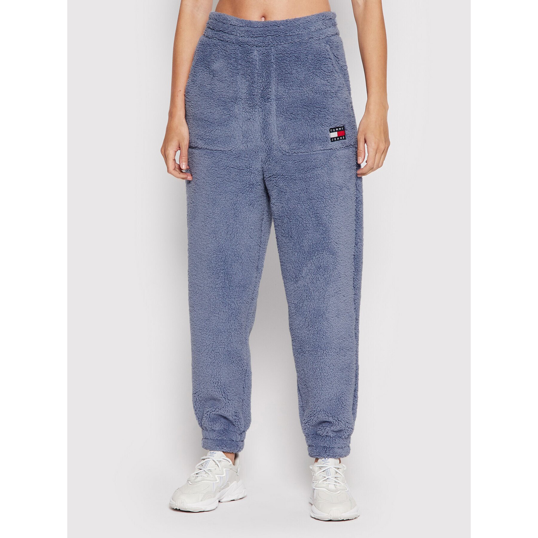 Tommy Jeans Melegítő alsó Tjw Plush DW0DW11885 Lila Relaxed Fit - Pepit.hu