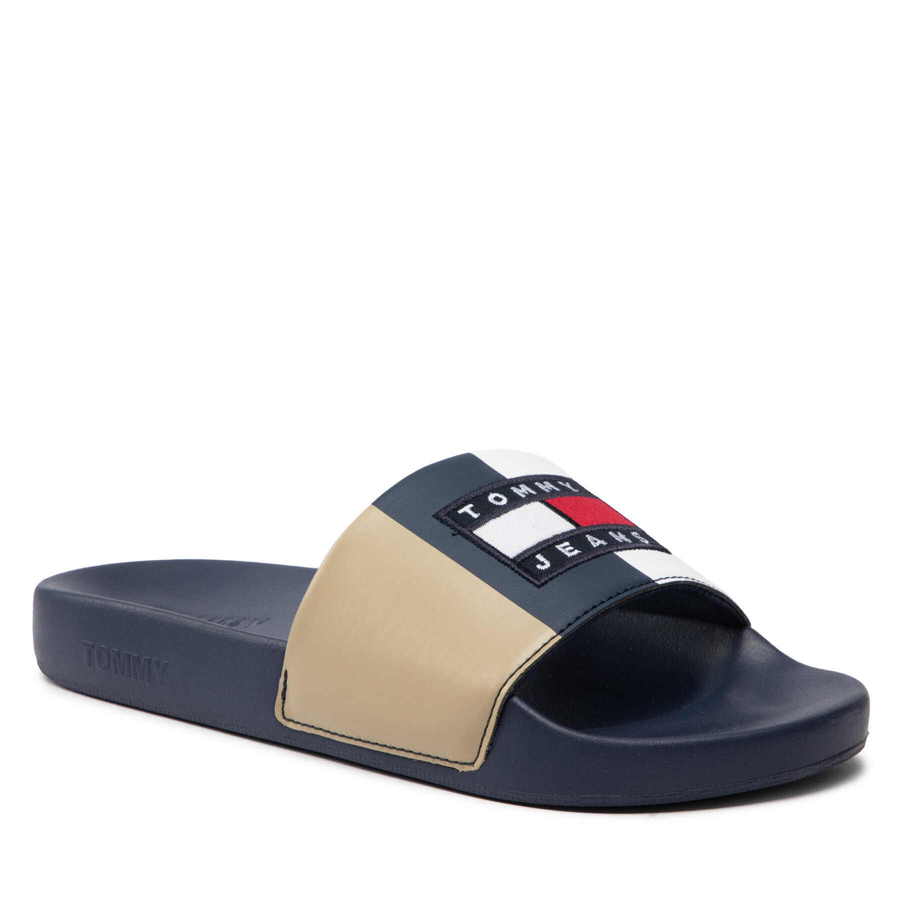 Tommy Jeans Papucs Block Archive Poolslide EM0EM01048 Színes - Pepit.hu