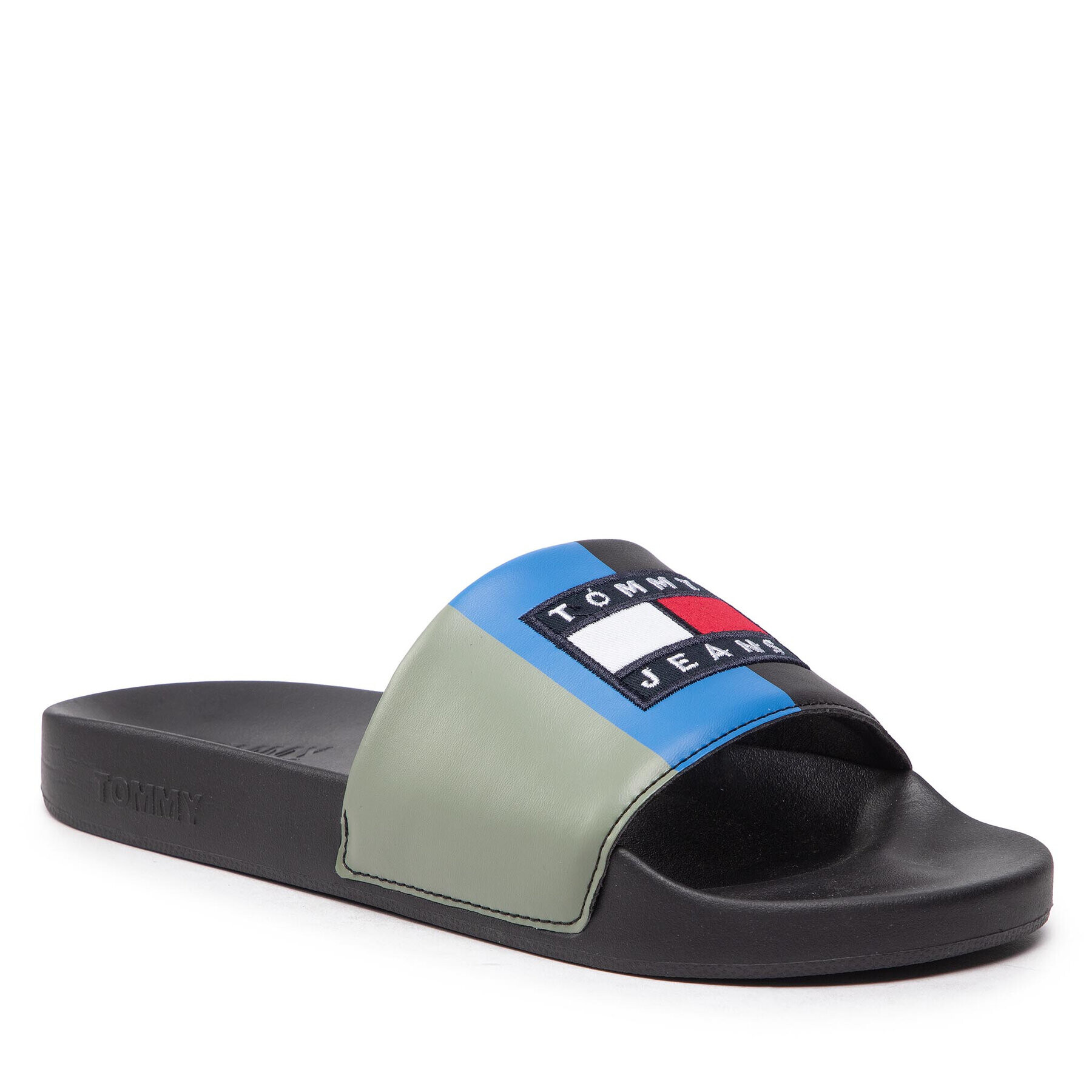 Tommy Jeans Papucs Block Archive Poolslide EM0EM01048 Színes - Pepit.hu