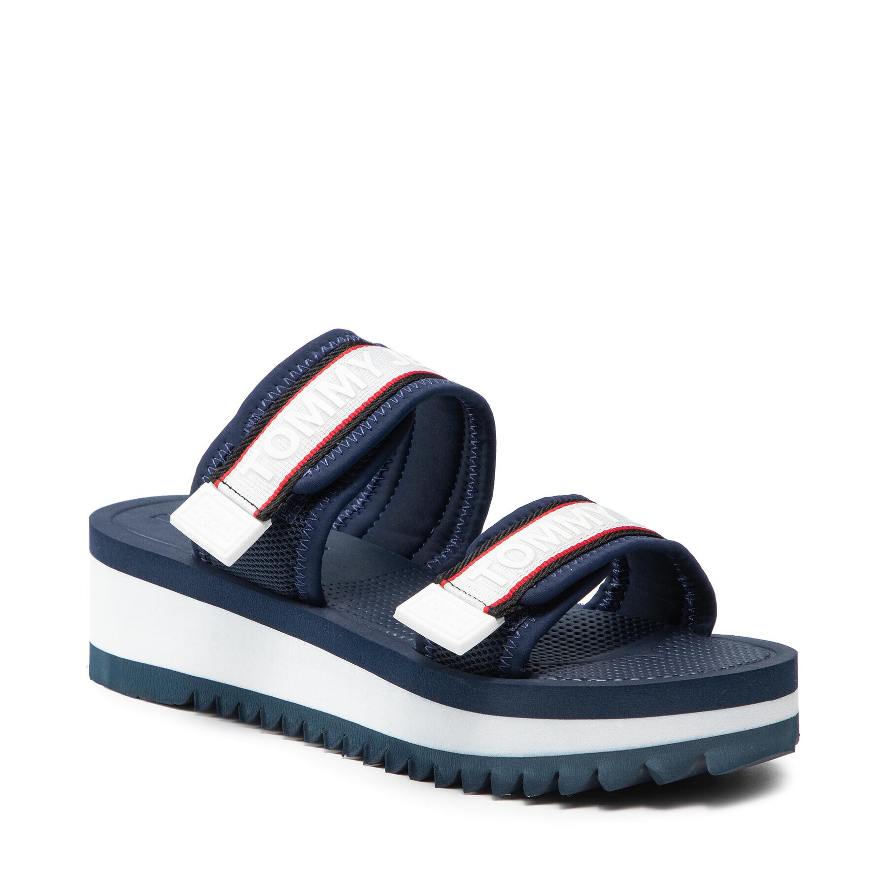 Tommy Jeans Papucs Color Pop Mule Sandal EN0EN01326 Sötétkék - Pepit.hu