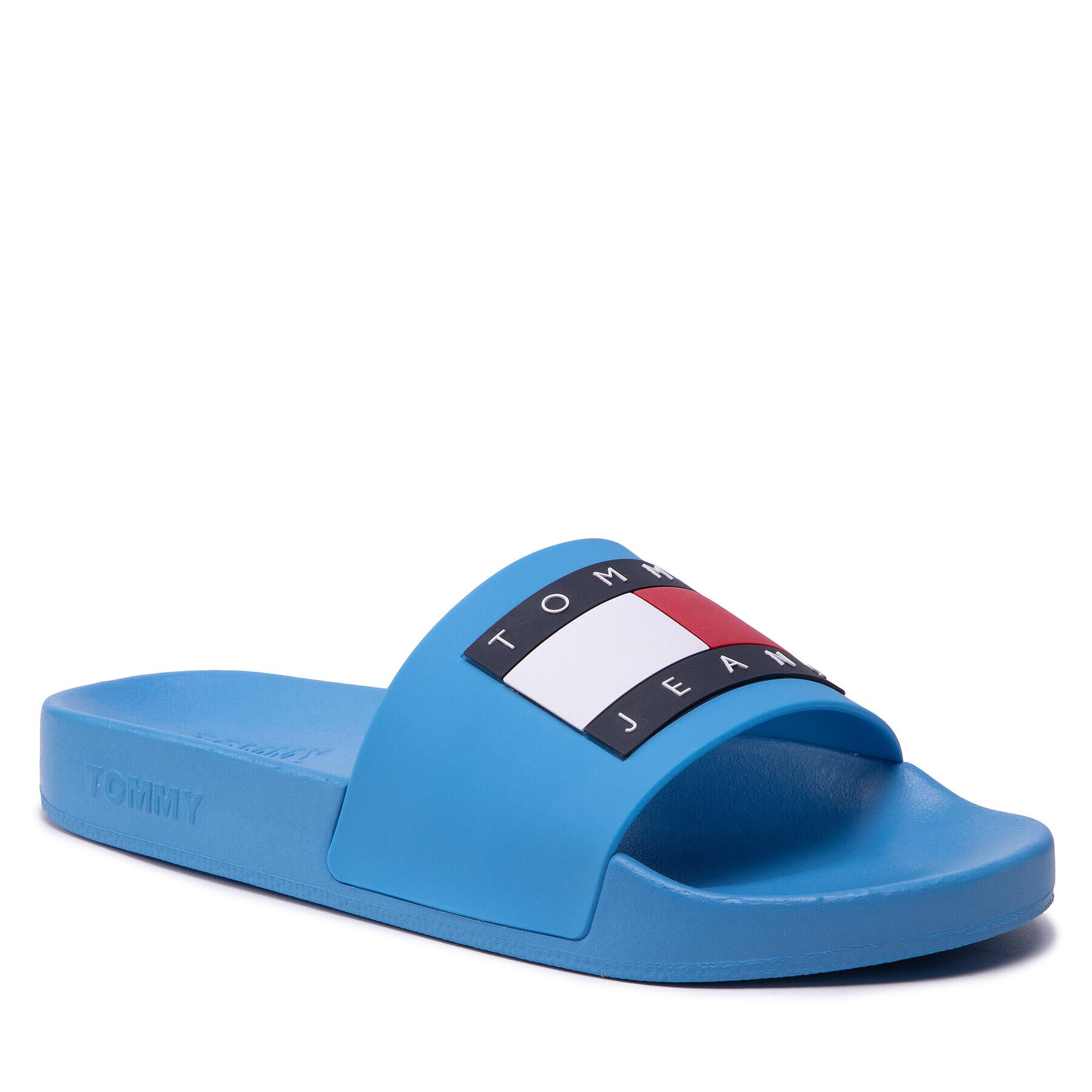 Tommy Jeans Papucs Flag Pool Slide EN0EN01889 Kék - Pepit.hu