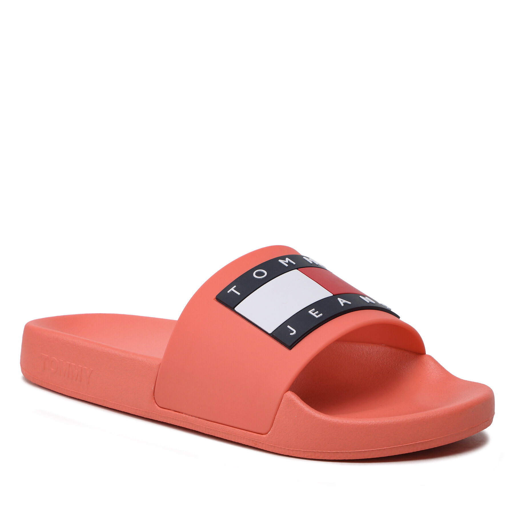 Tommy Jeans Papucs Flag Pool Slide EN0EN02351 Koral - Pepit.hu