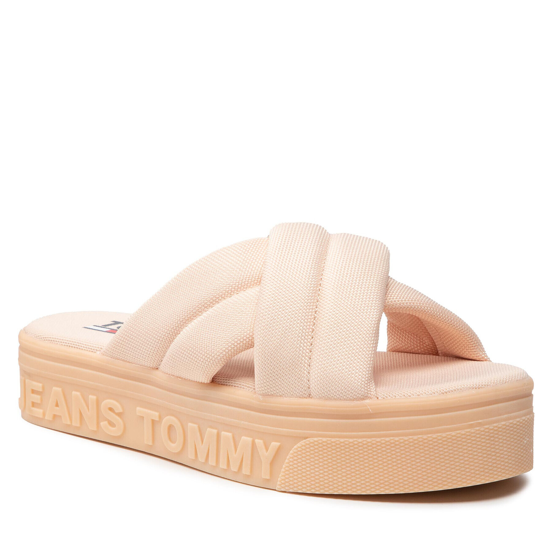 Tommy Jeans Papucs Flatform Sandal EN0EN01798 Narancssárga - Pepit.hu