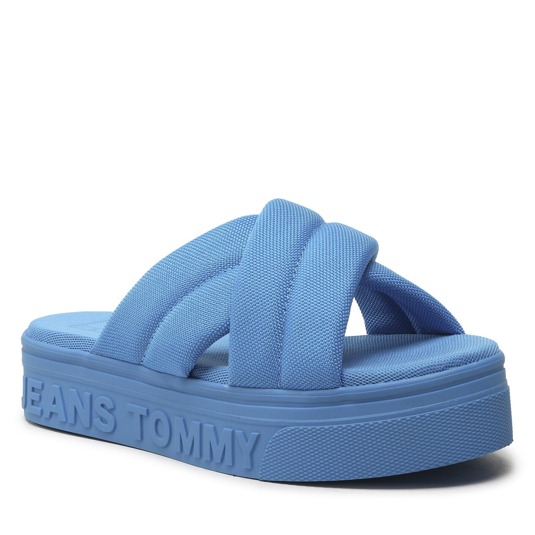 Tommy Jeans Papucs Fltrm Sandal EN0EN02116 Kék - Pepit.hu