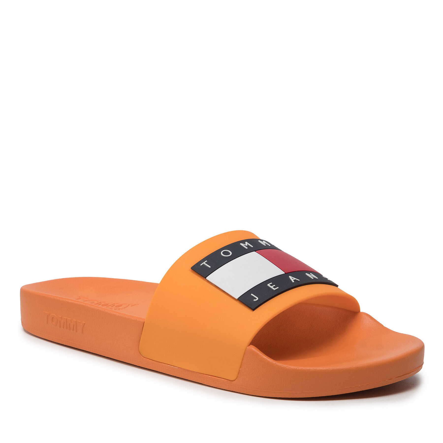 Tommy Jeans Papucs Mens Flag Pool Slide EM0EM01021 Narancssárga - Pepit.hu