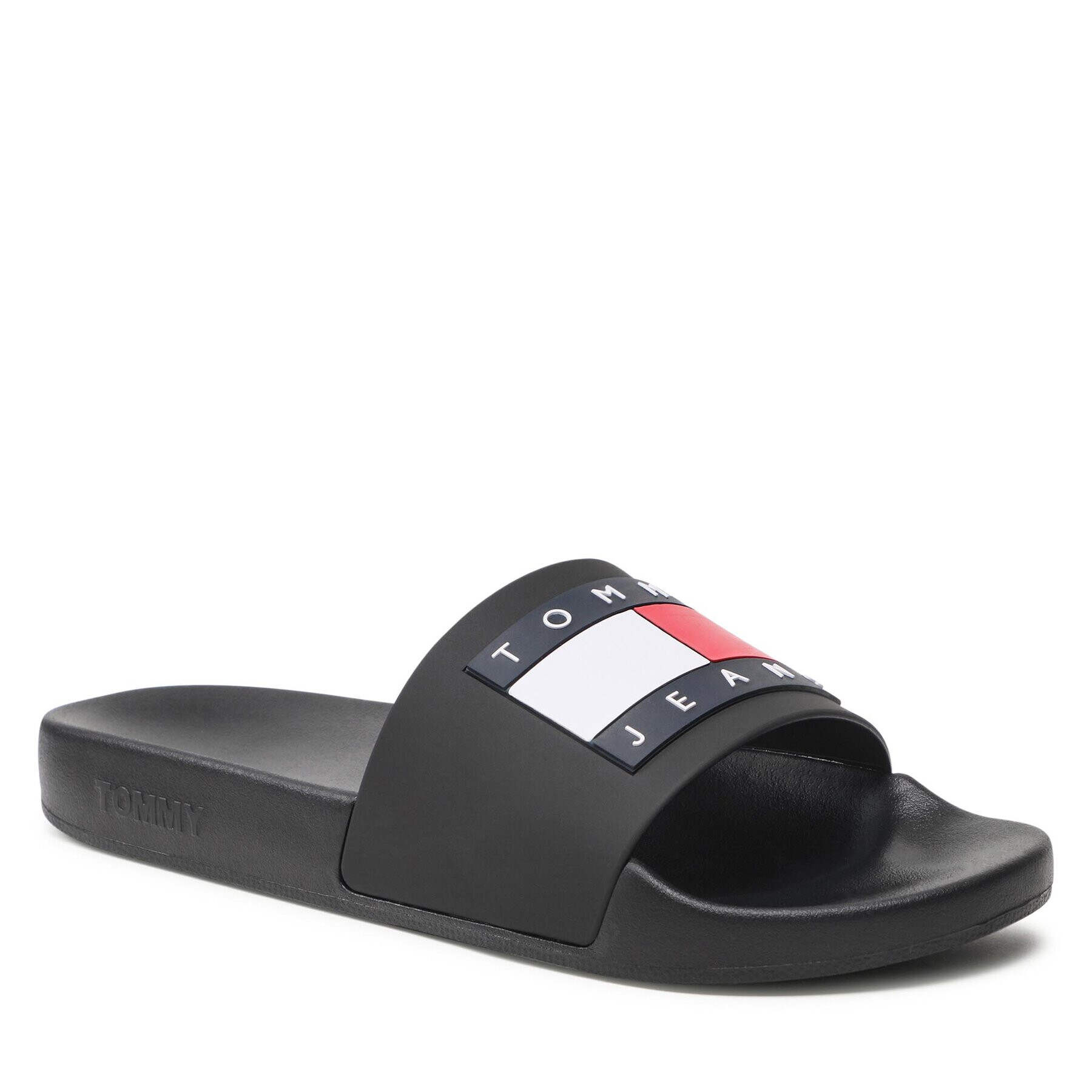 Tommy Jeans Papucs Pool Slide Ess EM0EM01191 Fekete - Pepit.hu