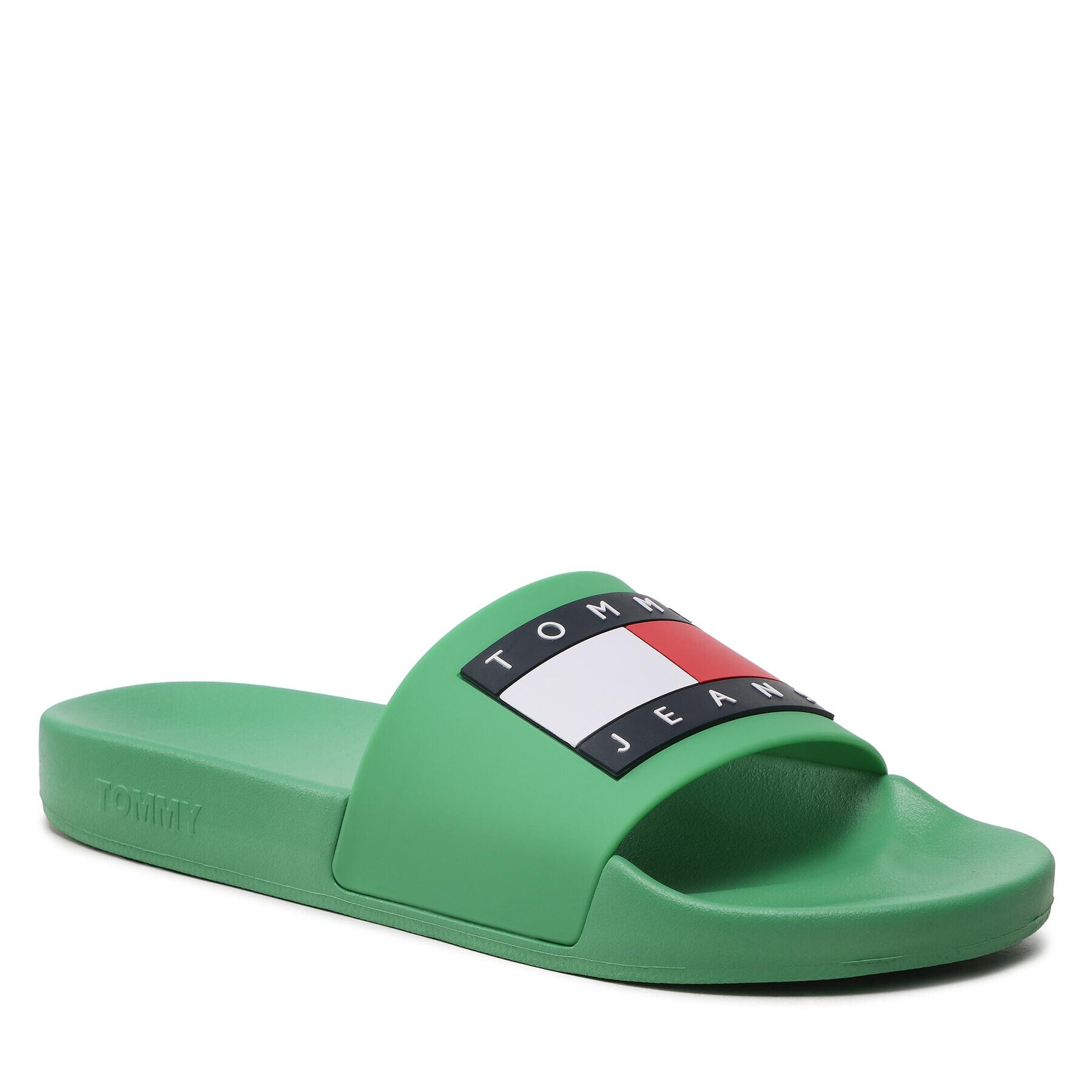 Tommy Jeans Papucs Pool Slide Ess EM0EM01191 Zöld - Pepit.hu