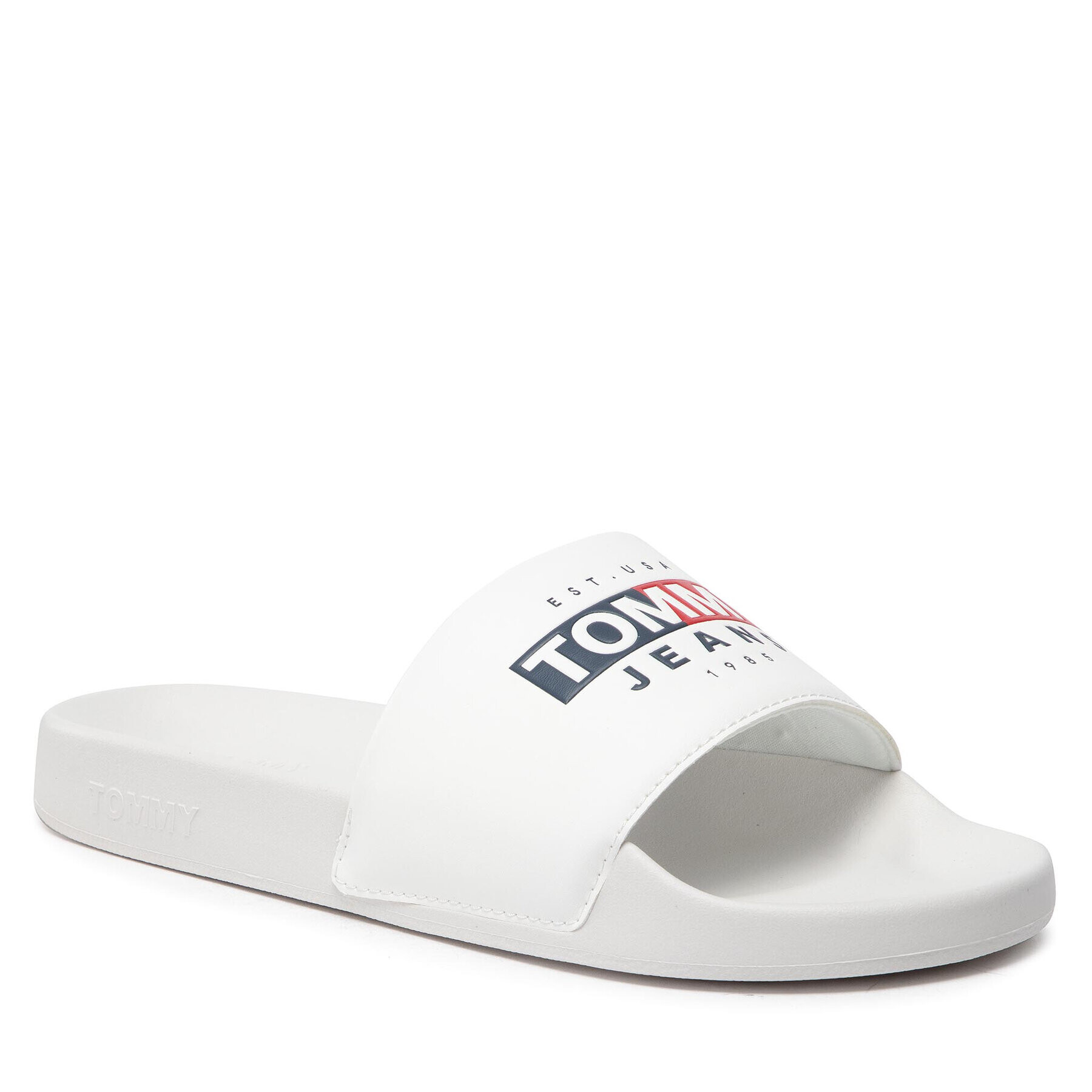 Tommy Jeans Papucs Seasonal Poolslide EM0EM01031 Fehér - Pepit.hu