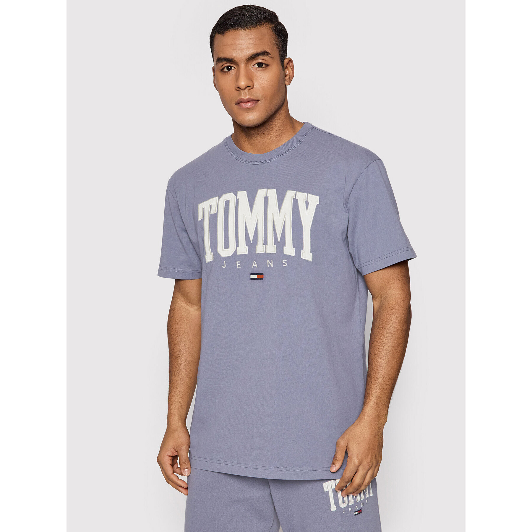 Tommy Jeans Póló Collegiate DM0DM12550 Kék Regular Fit - Pepit.hu