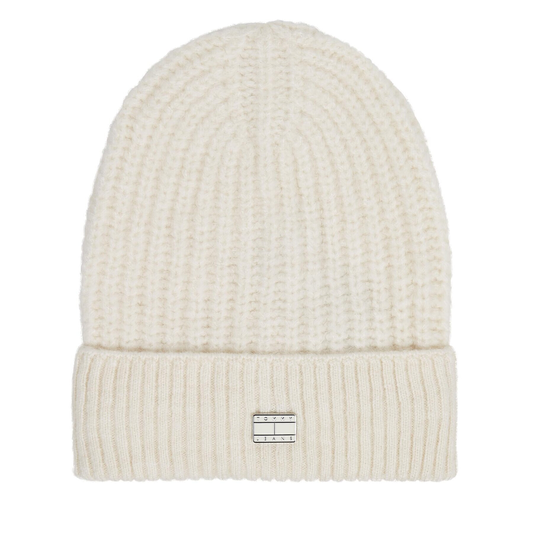 Tommy Jeans Sapka Tjw Cosy Knit Beanie AW0AW15462 Ekru - Pepit.hu