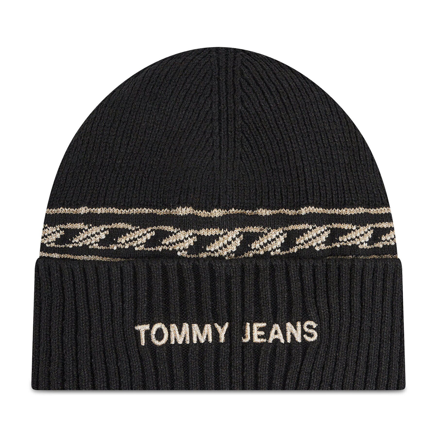 Tommy Jeans Sapka Tjw Femme Beanie AW0AW10710 Fekete - Pepit.hu