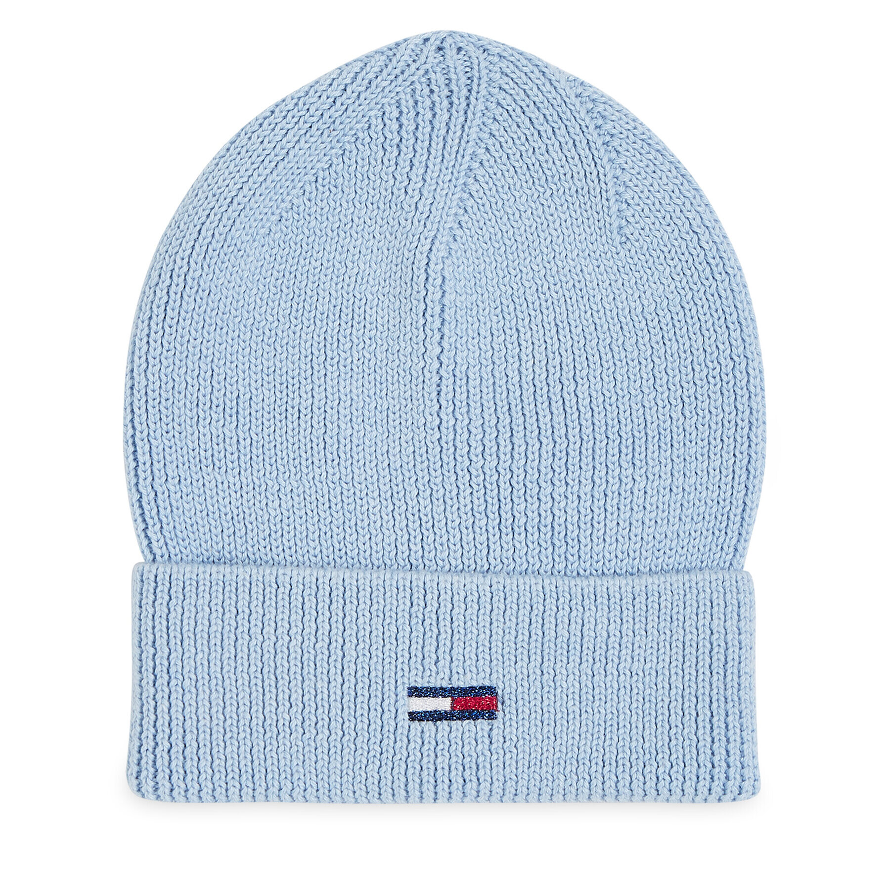 Tommy Jeans Sapka Tjw Flag Beanie AW0AW15474 Kék - Pepit.hu