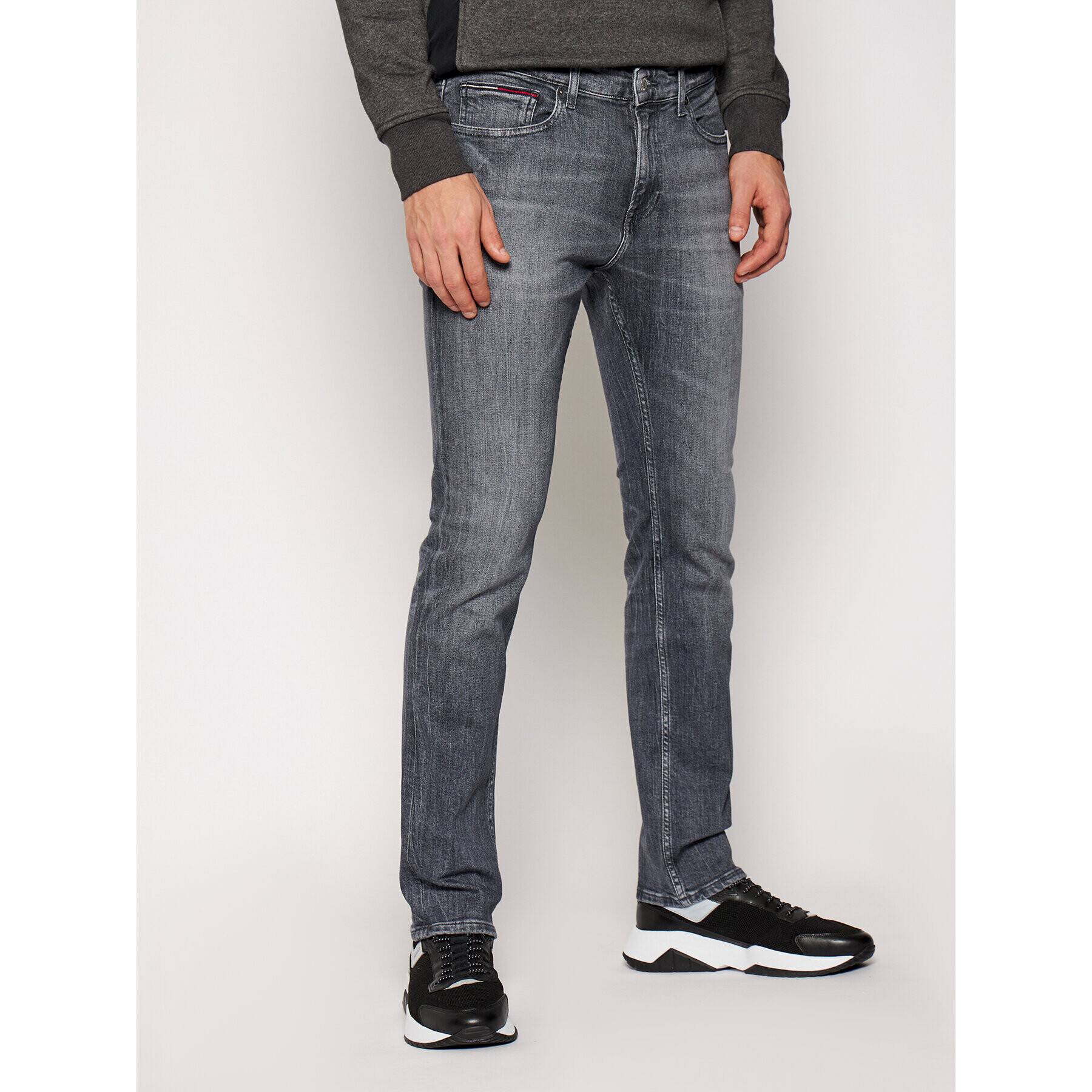 Tommy Jeans Slim Fit farmer Scanton DM0DM09282 Szürke Slim Fit - Pepit.hu