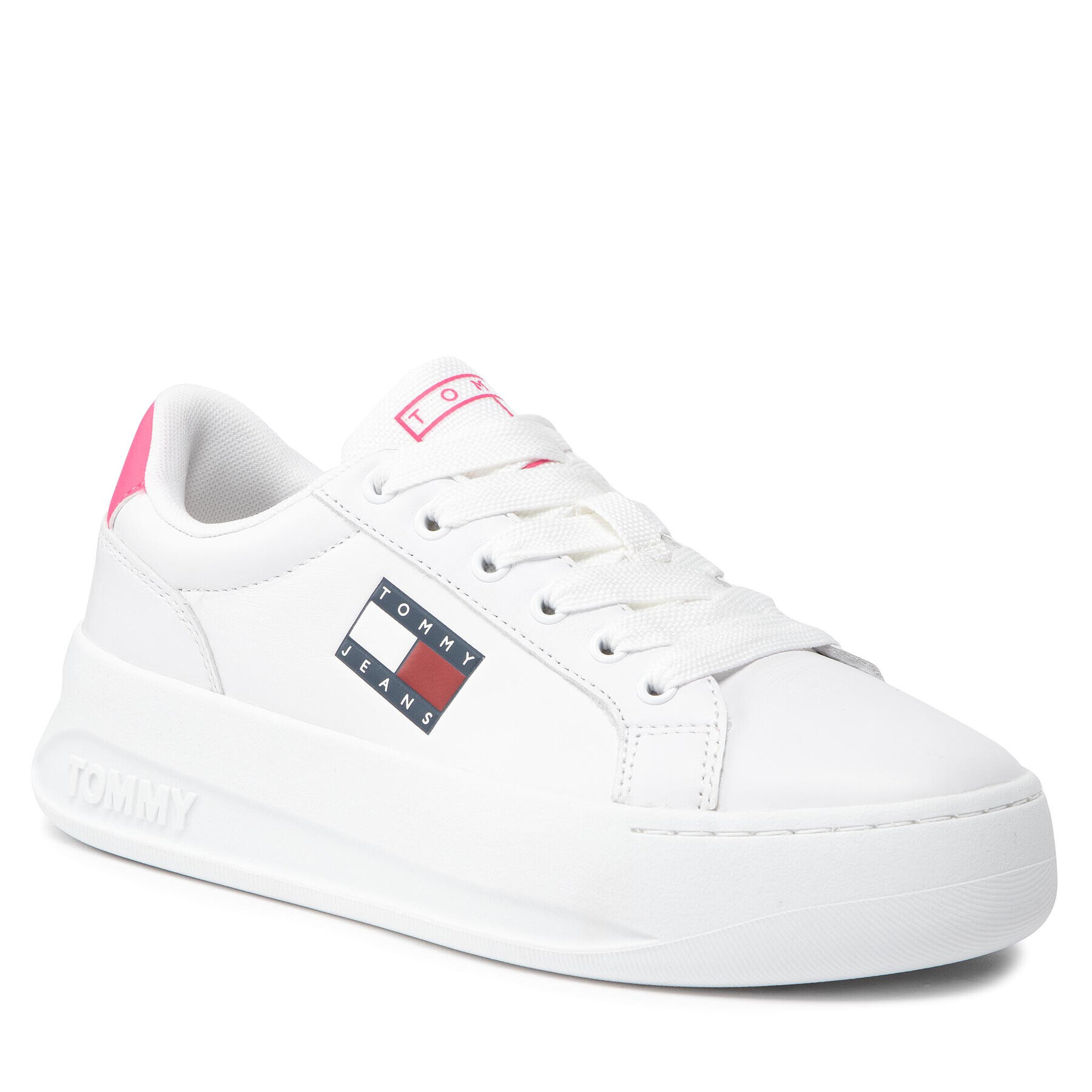 Tommy Jeans Sportcipő City Flatform EN0EN01848 Fehér - Pepit.hu