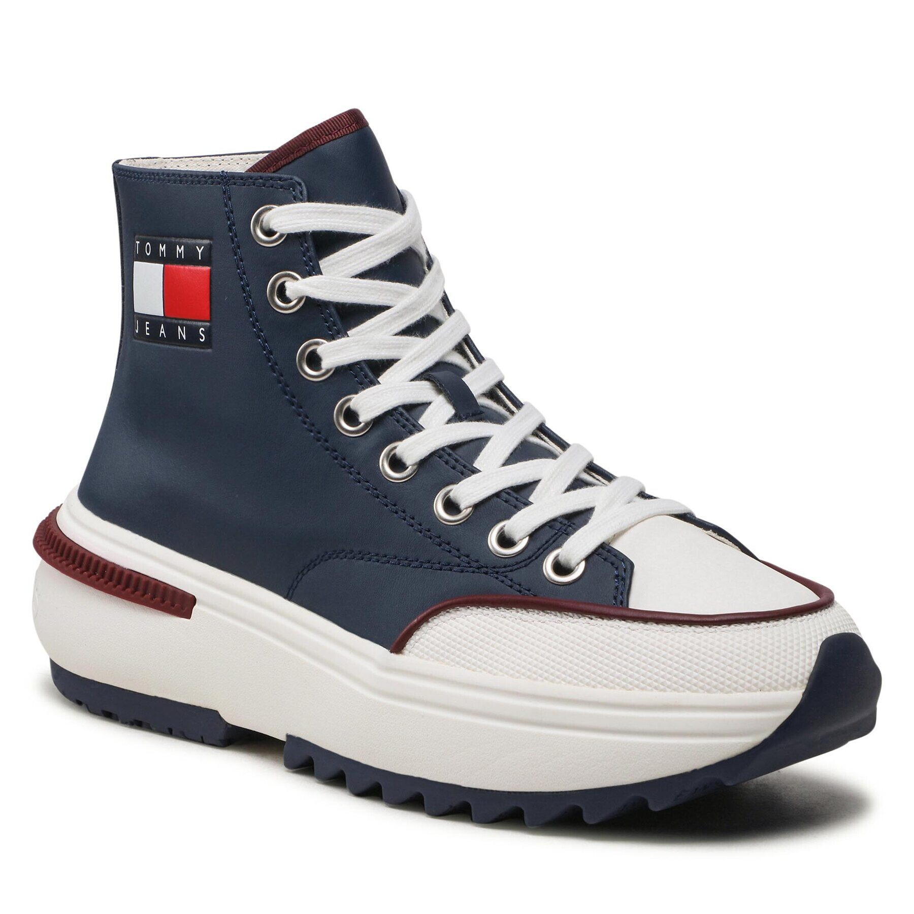 Tommy Jeans Sportcipő Cleat Run EM0EM01101 Sötétkék - Pepit.hu