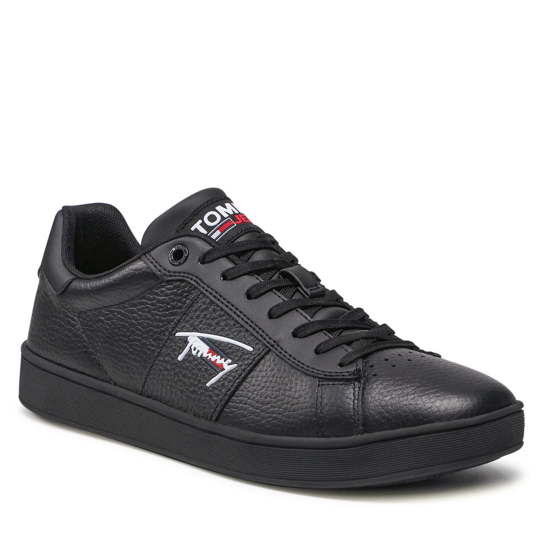 Tommy Jeans Sportcipő Cupsole EM0EM00719 Fekete - Pepit.hu