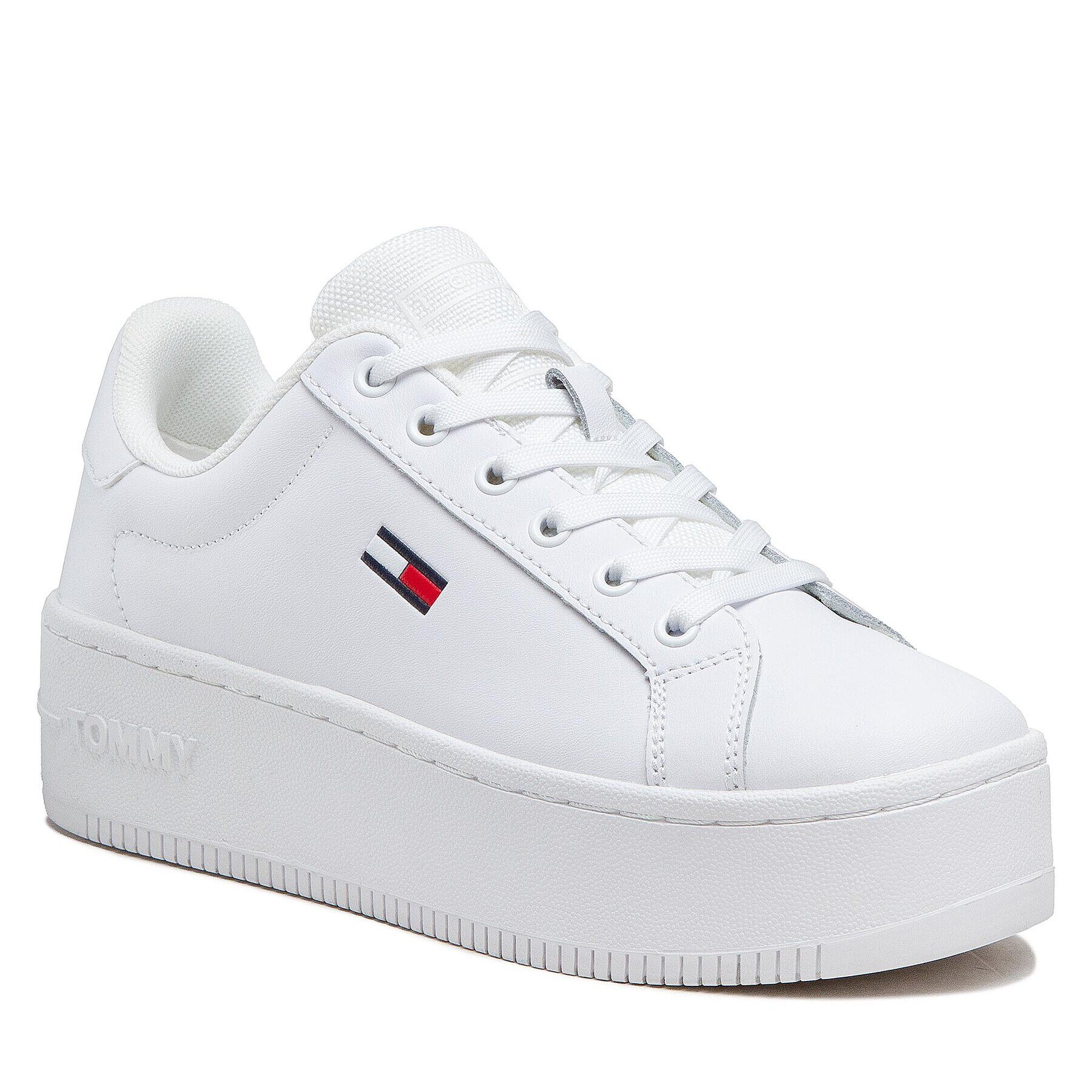 Tommy Jeans Sportcipő Flatform Ess EN0EN02043 Fehér - Pepit.hu