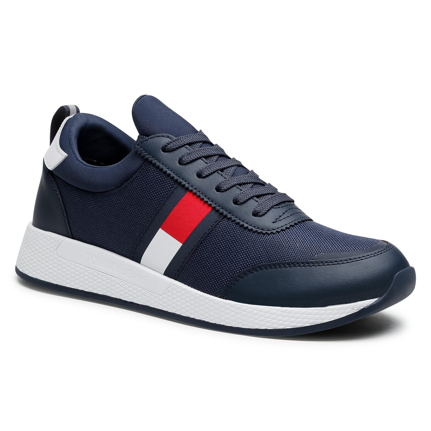 Tommy Jeans Sportcipő Flexi Lycra Runner EM0EM00632 Sötétkék - Pepit.hu