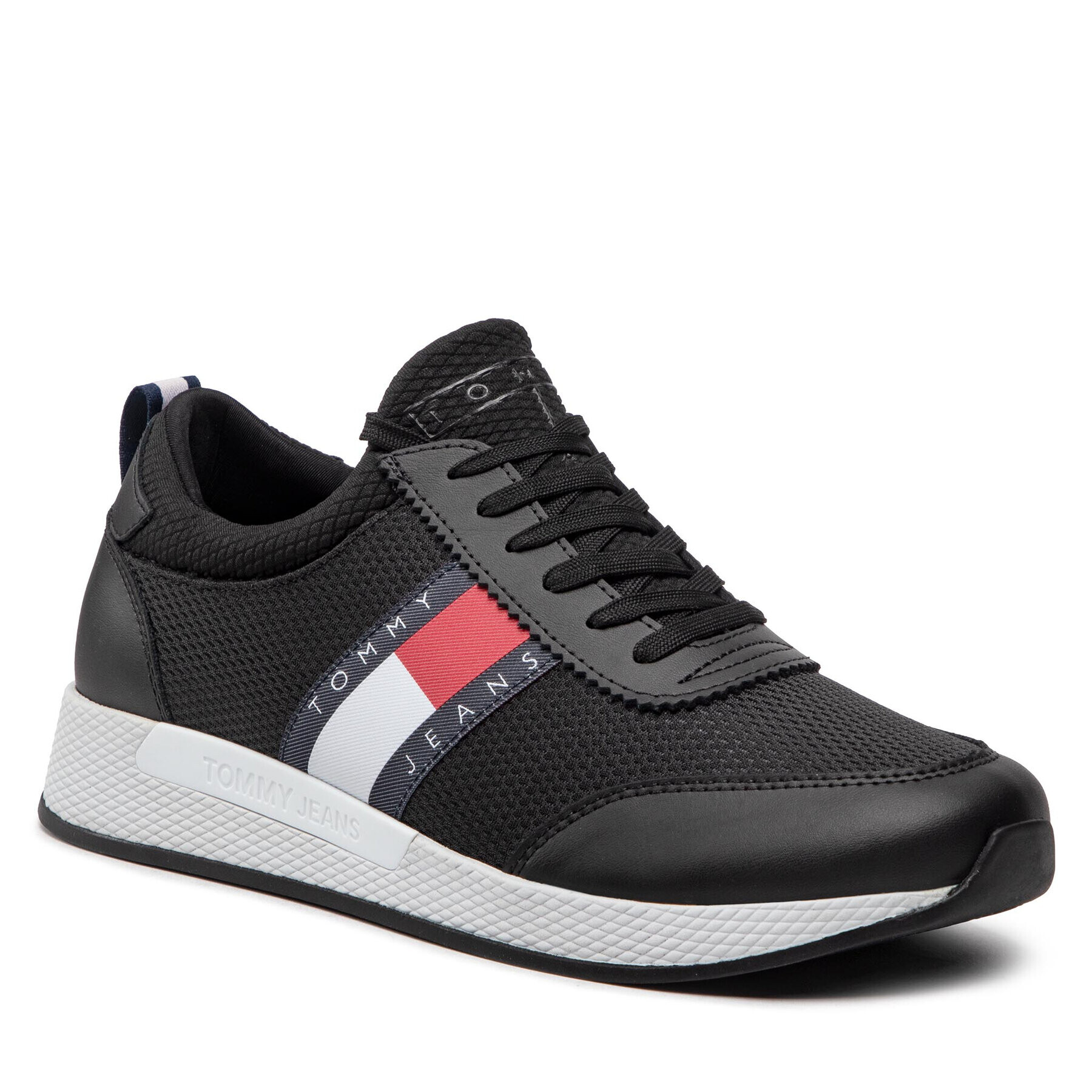 Tommy Jeans Sportcipő Flexi Runner EM0EM00959 Fekete - Pepit.hu