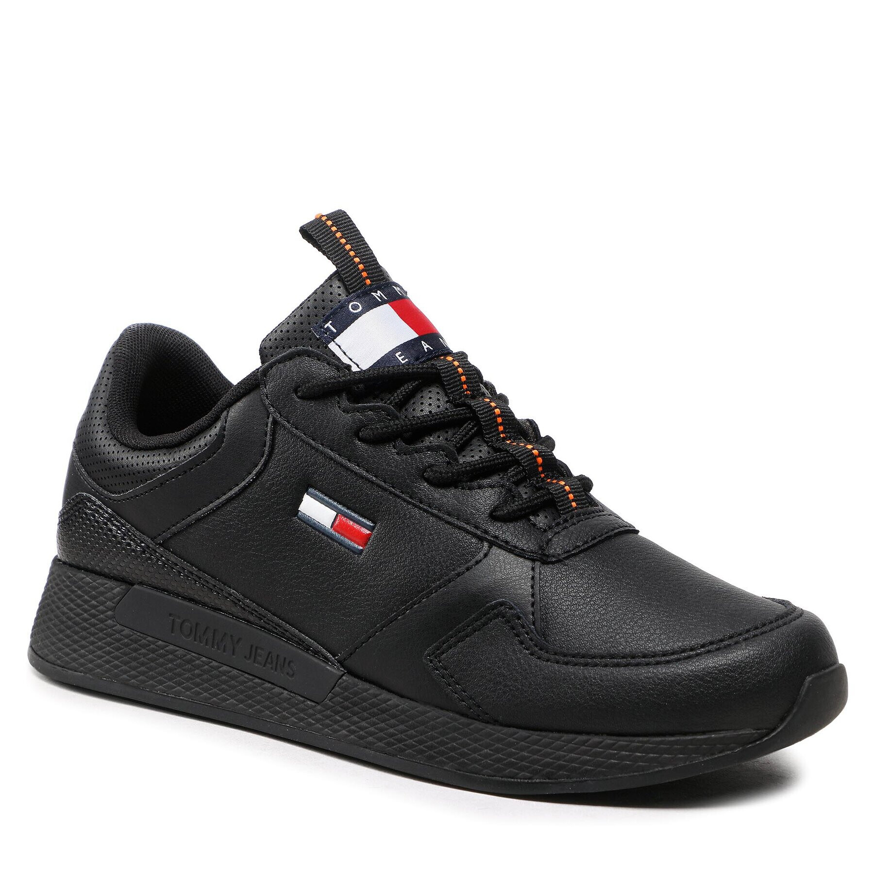 Tommy Jeans Sportcipő Flexi Runner Ess EM0EM01080 Fekete - Pepit.hu