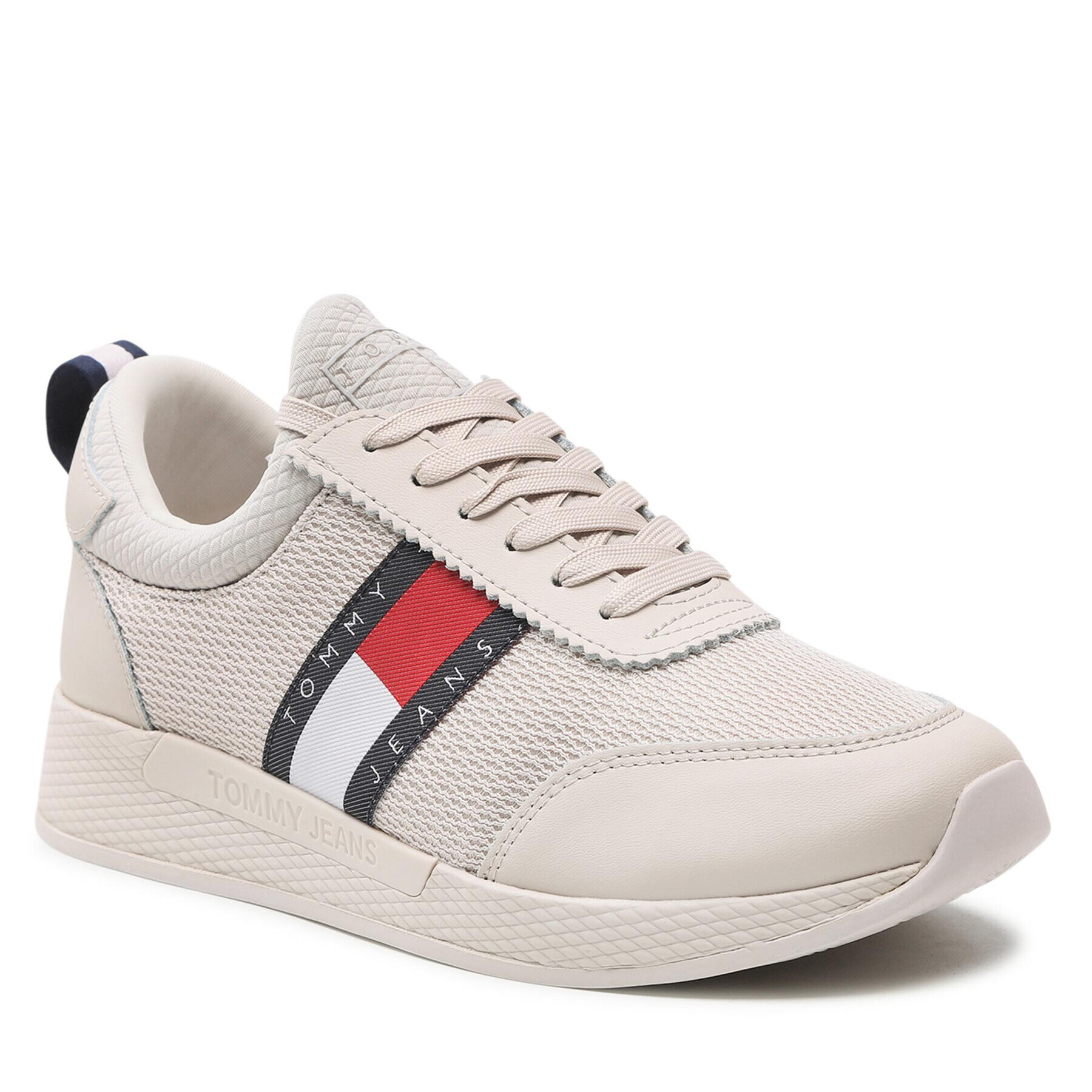 Tommy Jeans Sportcipő Flexi Runner Wmn EN0EN01789 Bézs - Pepit.hu