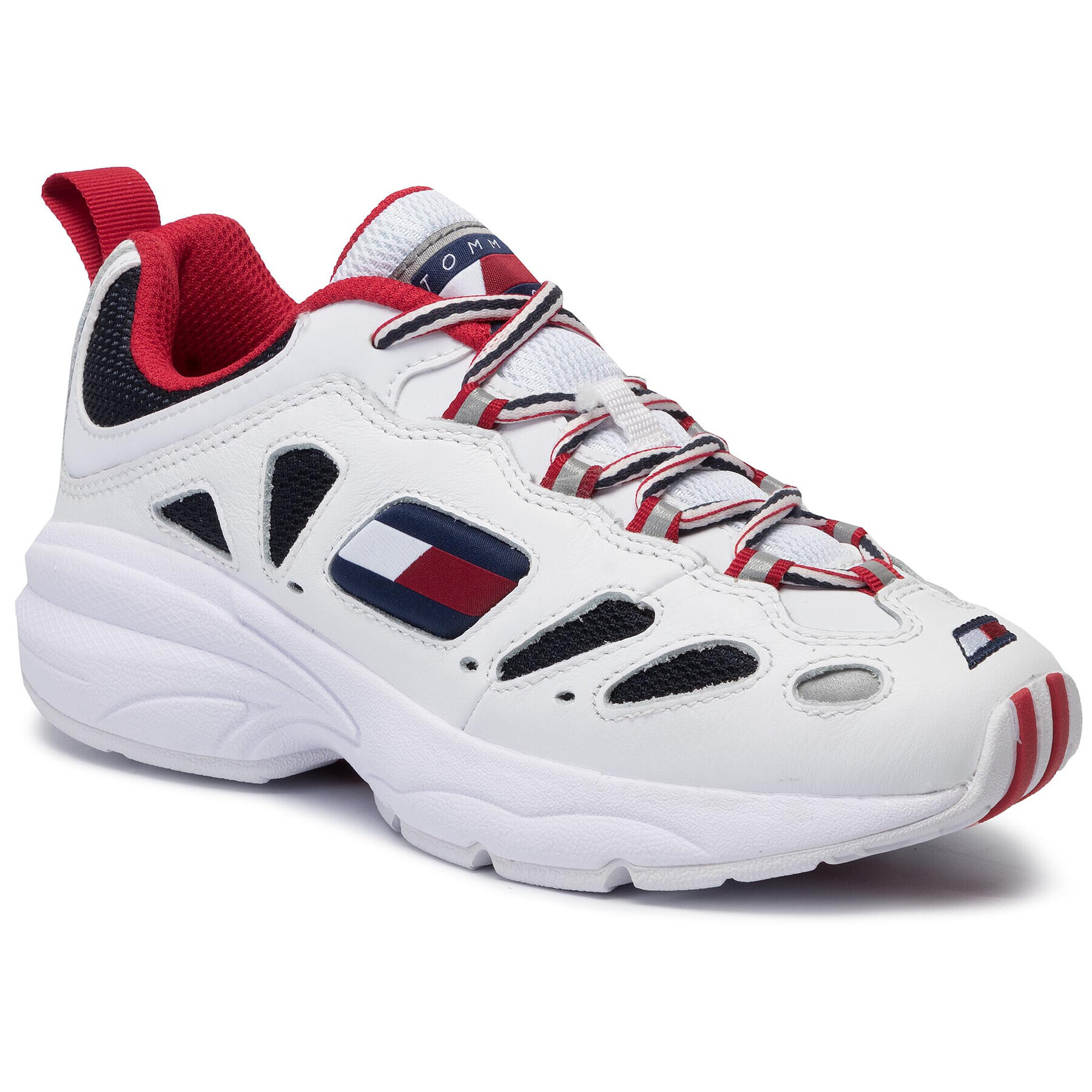 Tommy Jeans Sportcipő Heritage Retro Sneaker EN0EN00649 Fehér - Pepit.hu