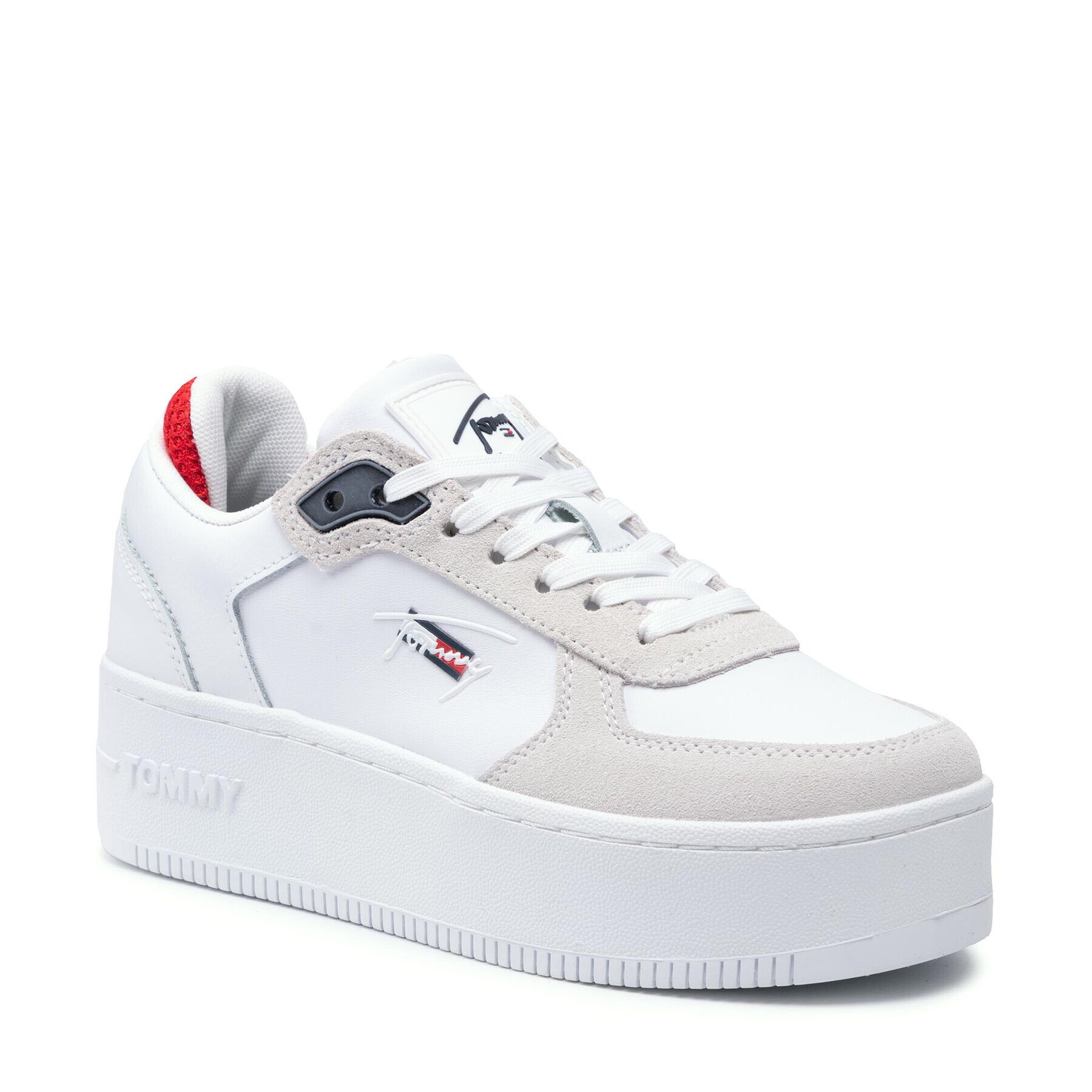 Tommy Jeans Sportcipő Iconic Flatform EN0EN01421 Fehér - Pepit.hu