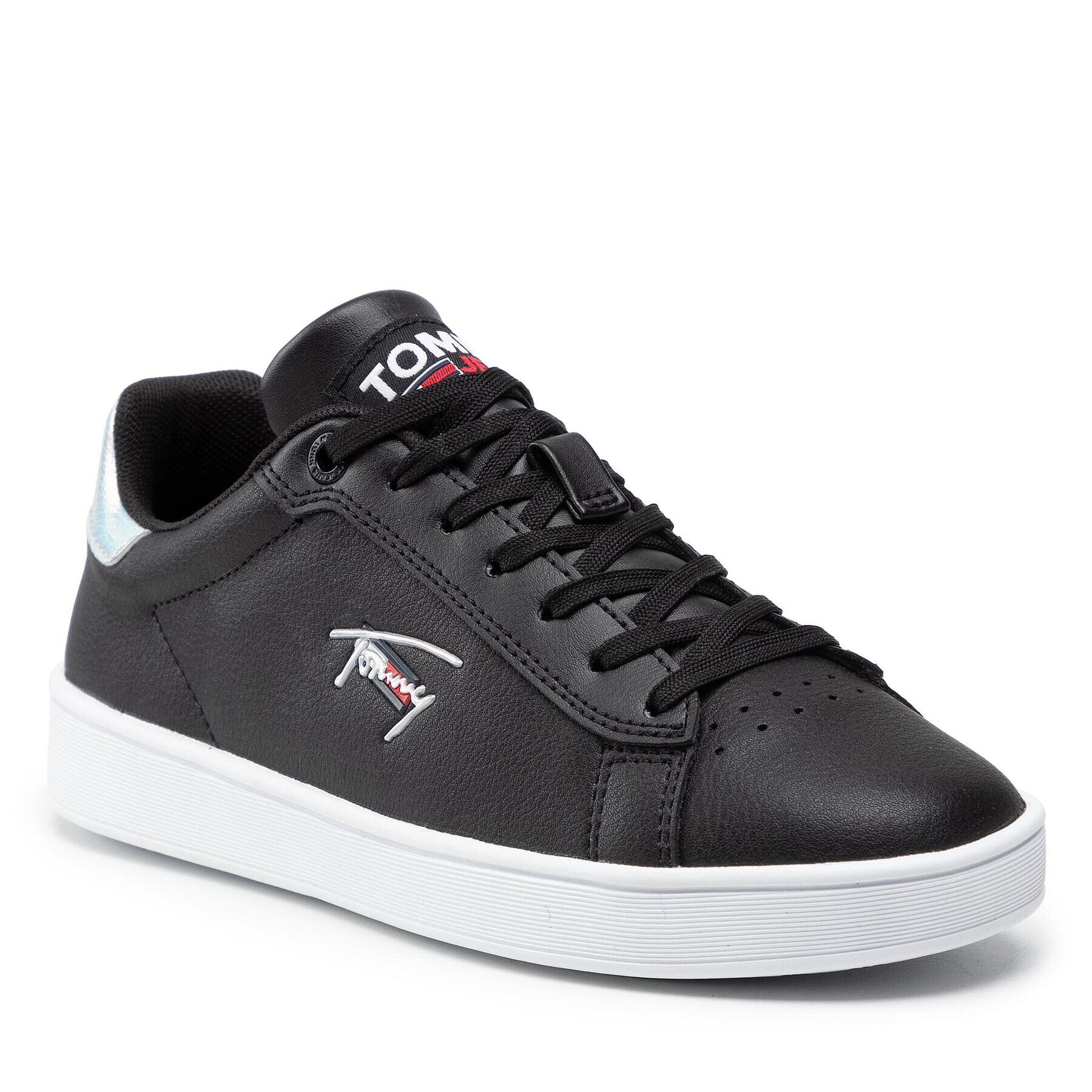 Tommy Jeans Sportcipő Iridecent Detail Cupsole EN0EN01610 Fekete - Pepit.hu