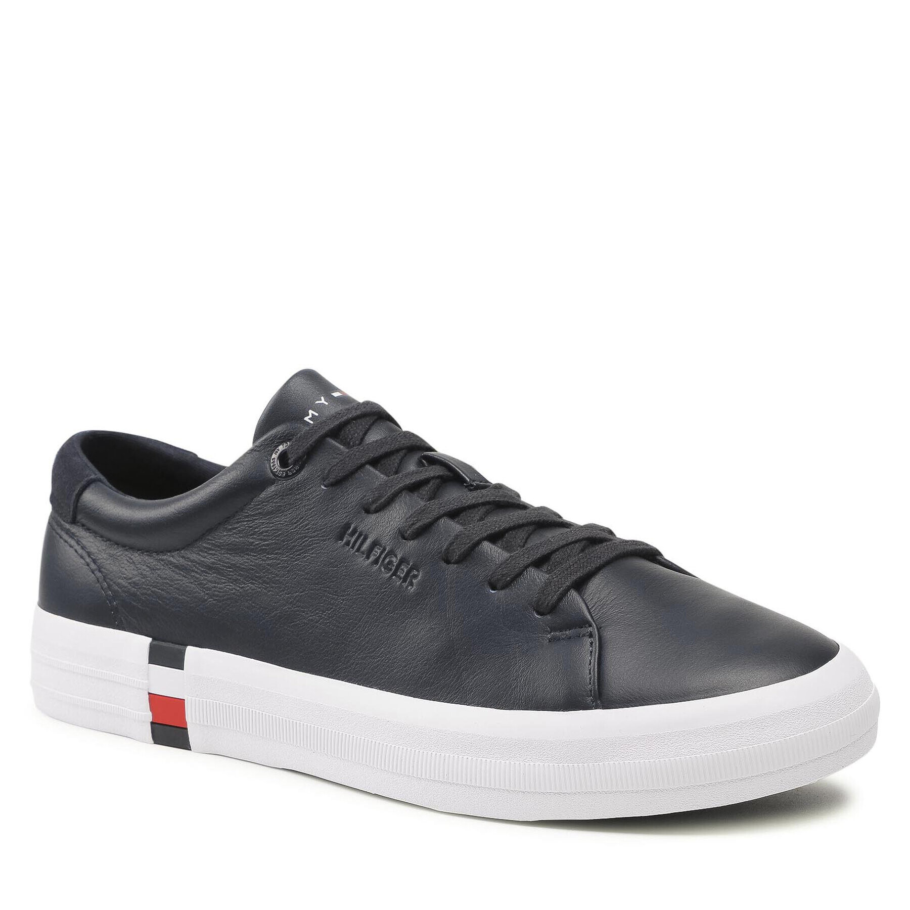 Tommy Jeans Sportcipő Premium Corporate Vulc Sneaker FM0FM03621 Sötétkék - Pepit.hu