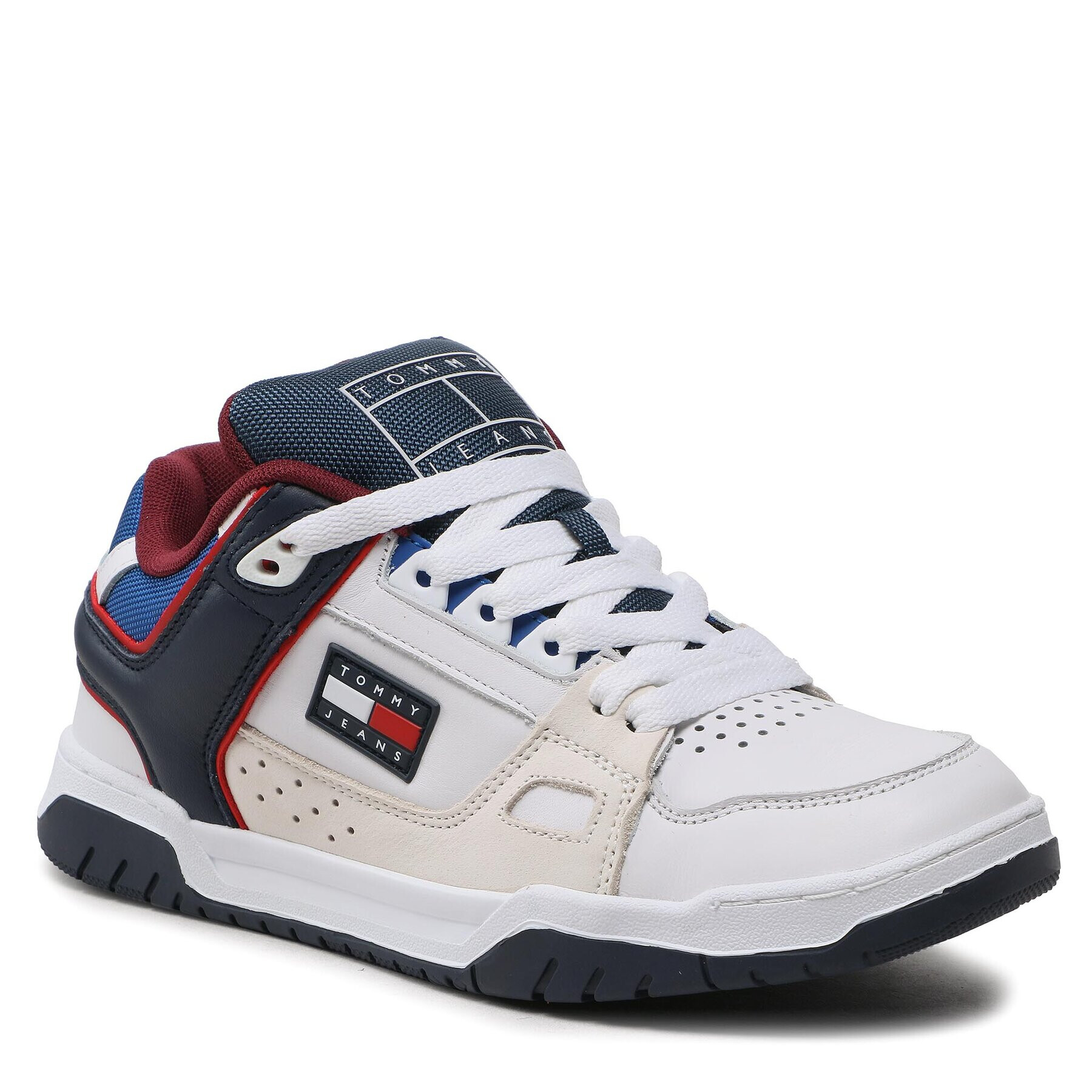 Tommy Jeans Sportcipő Skate Sneaker EM0EM01042 Fehér - Pepit.hu