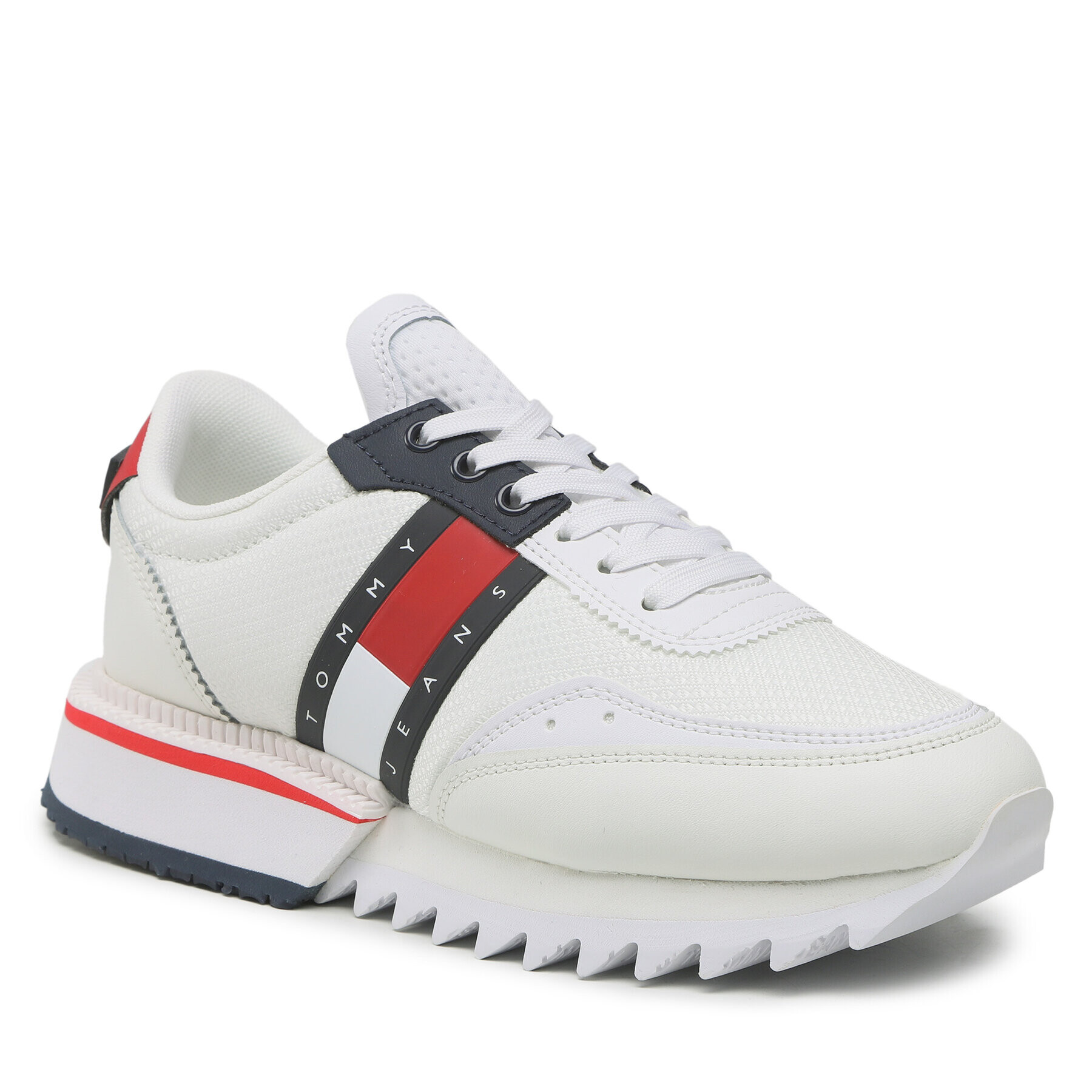 Tommy Jeans Sportcipő Sneaker Cleated EN0EN02055 Fehér - Pepit.hu