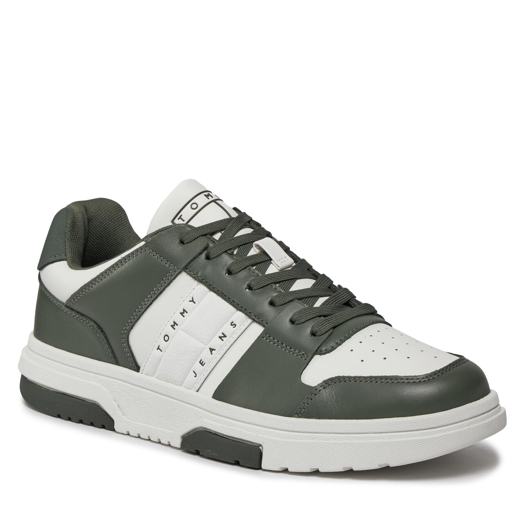 Tommy Jeans Sportcipő Tjm Leather Cupsole 2.0 EM0EM01283 Fehér - Pepit.hu