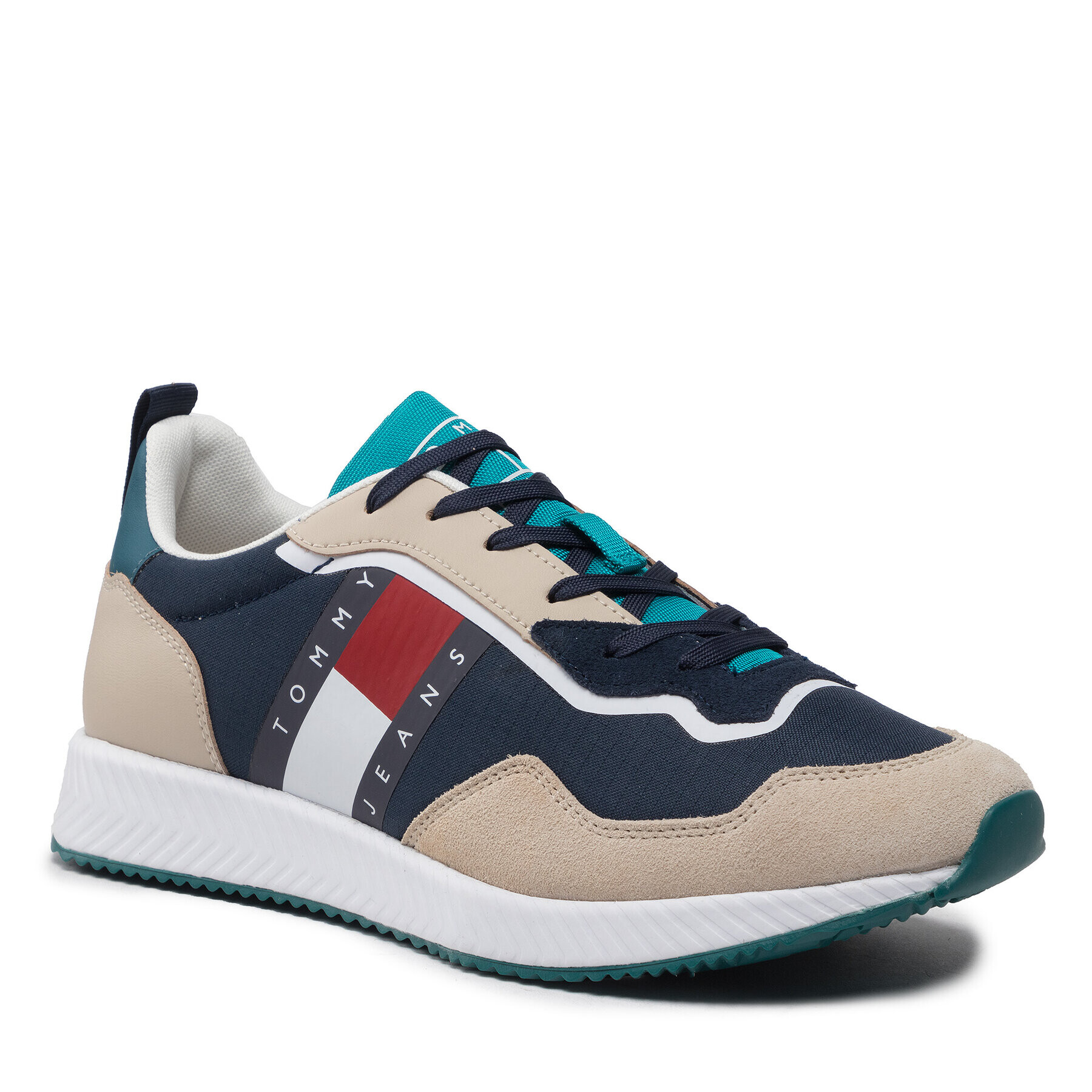 Tommy Jeans Sportcipő Track Cleat EM0EM01009 Sötétkék - Pepit.hu