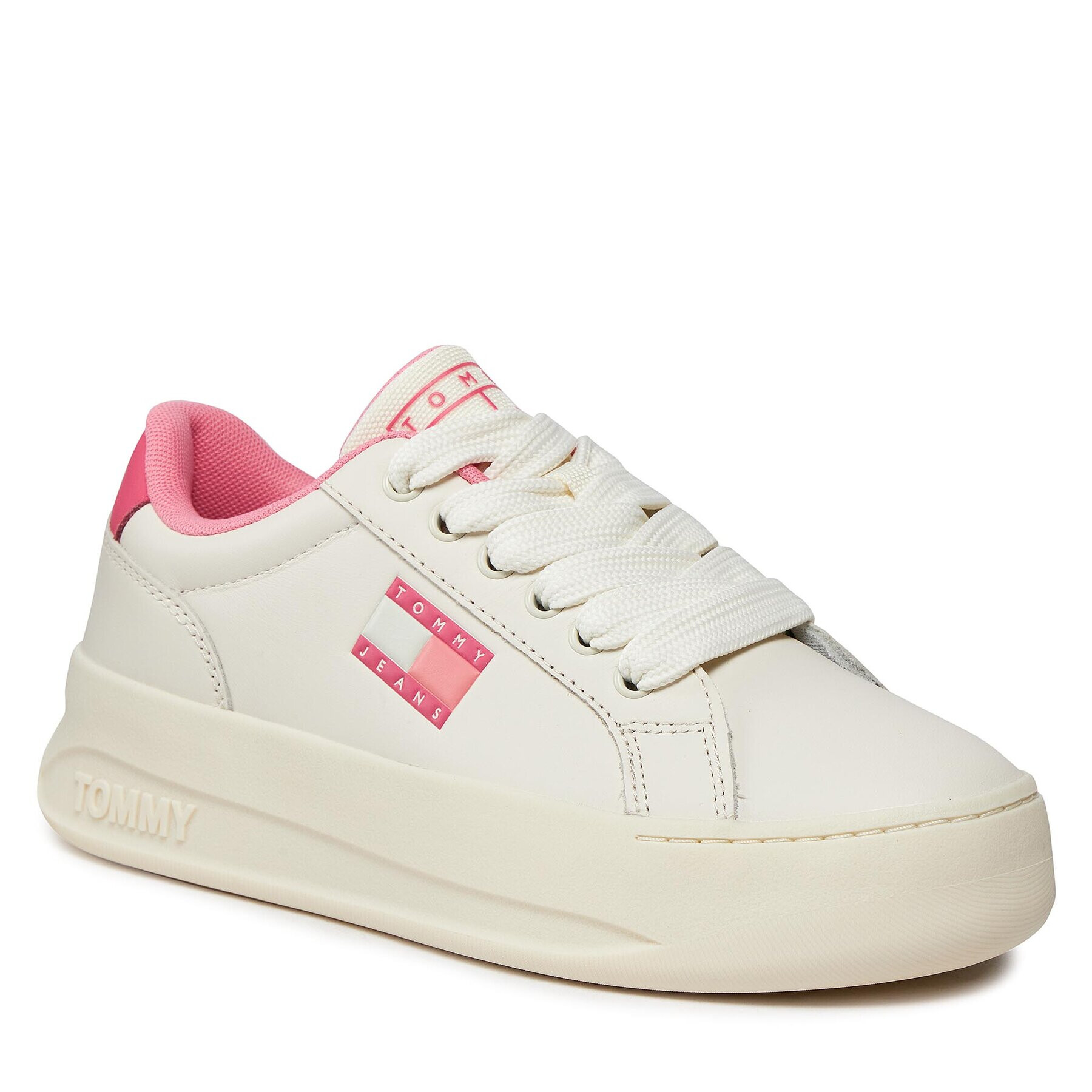 Tommy Jeans Sportcipők Tjw City Flatform EN0EN02500 Ekru - Pepit.hu